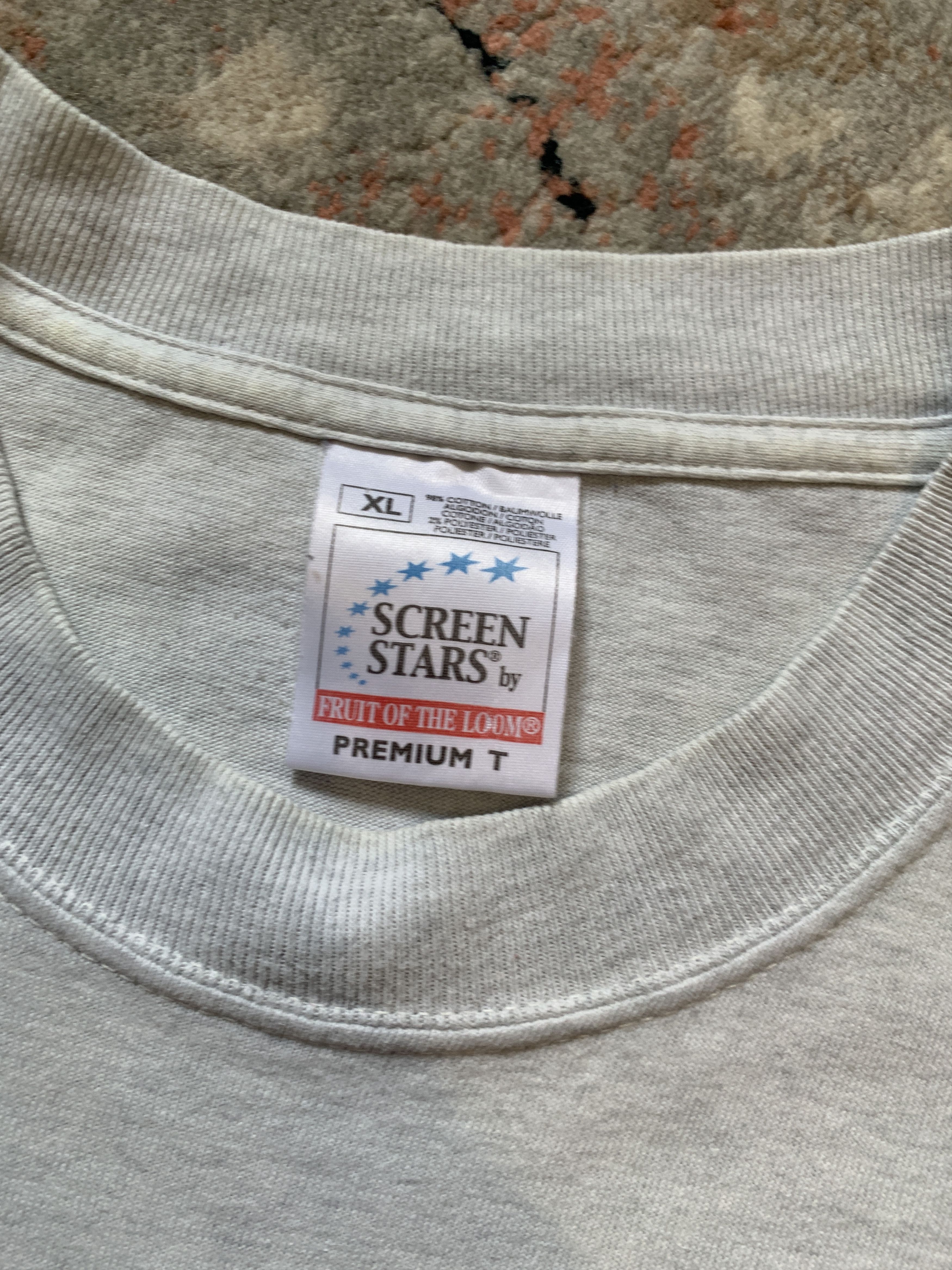 Fruit Of The Loom Vintage Original Screen Star Tee Size US XL / EU 56 / 4 - 10 Thumbnail