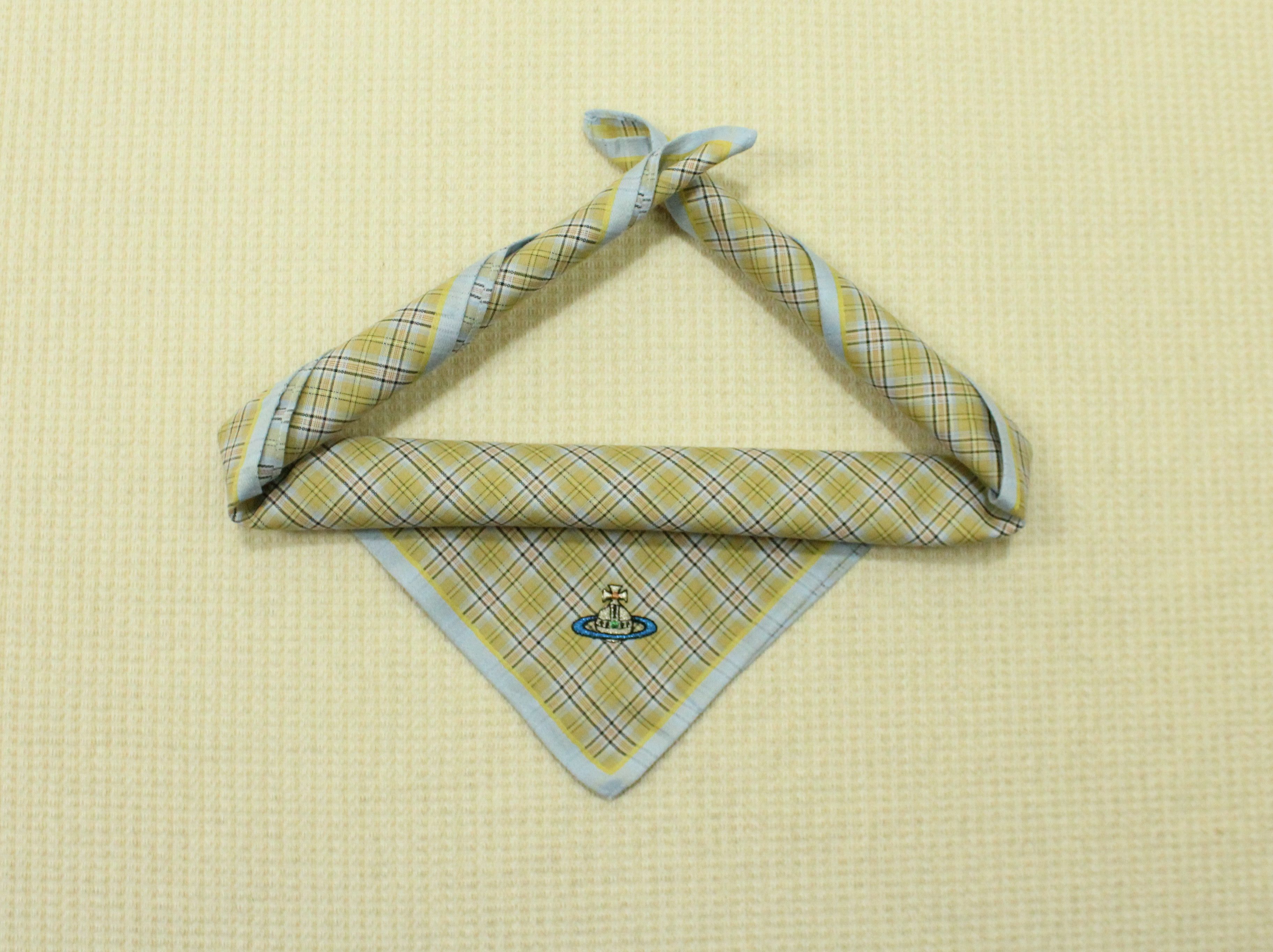 VIVIENNE WESTWOOD Handkerchief Neckerchief Bandana Check