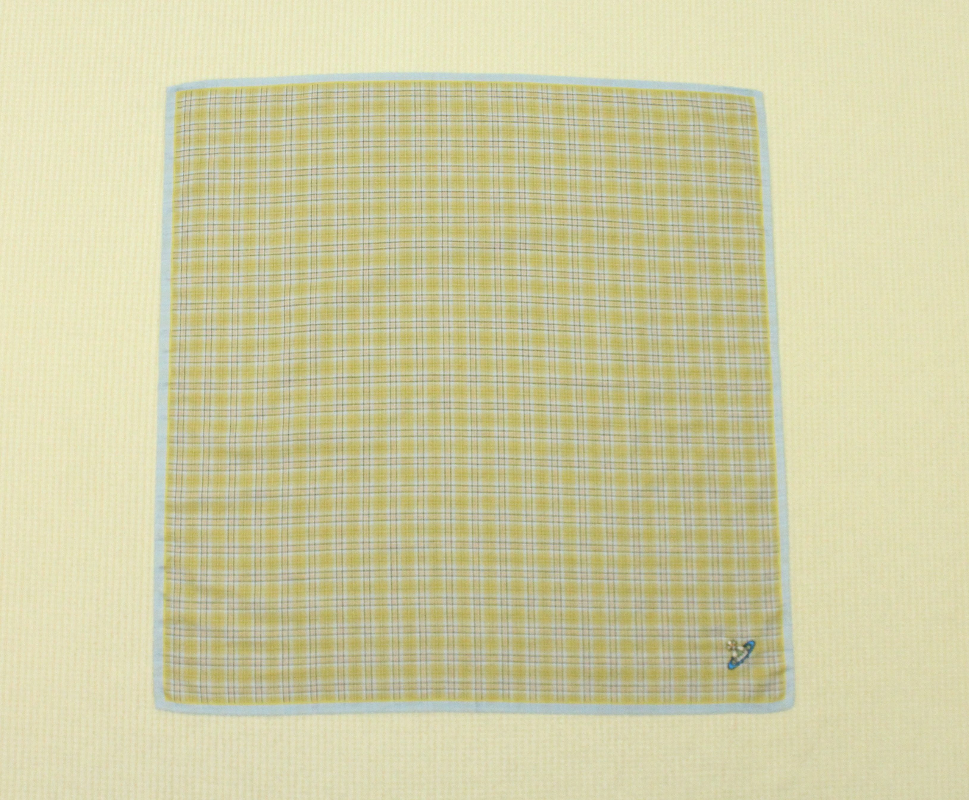 Vintage × Vivienne Westwood VIVIENNE WESTWOOD Handkerchief Neckerchief Bandana Check Size ONE SIZE - 3 Thumbnail