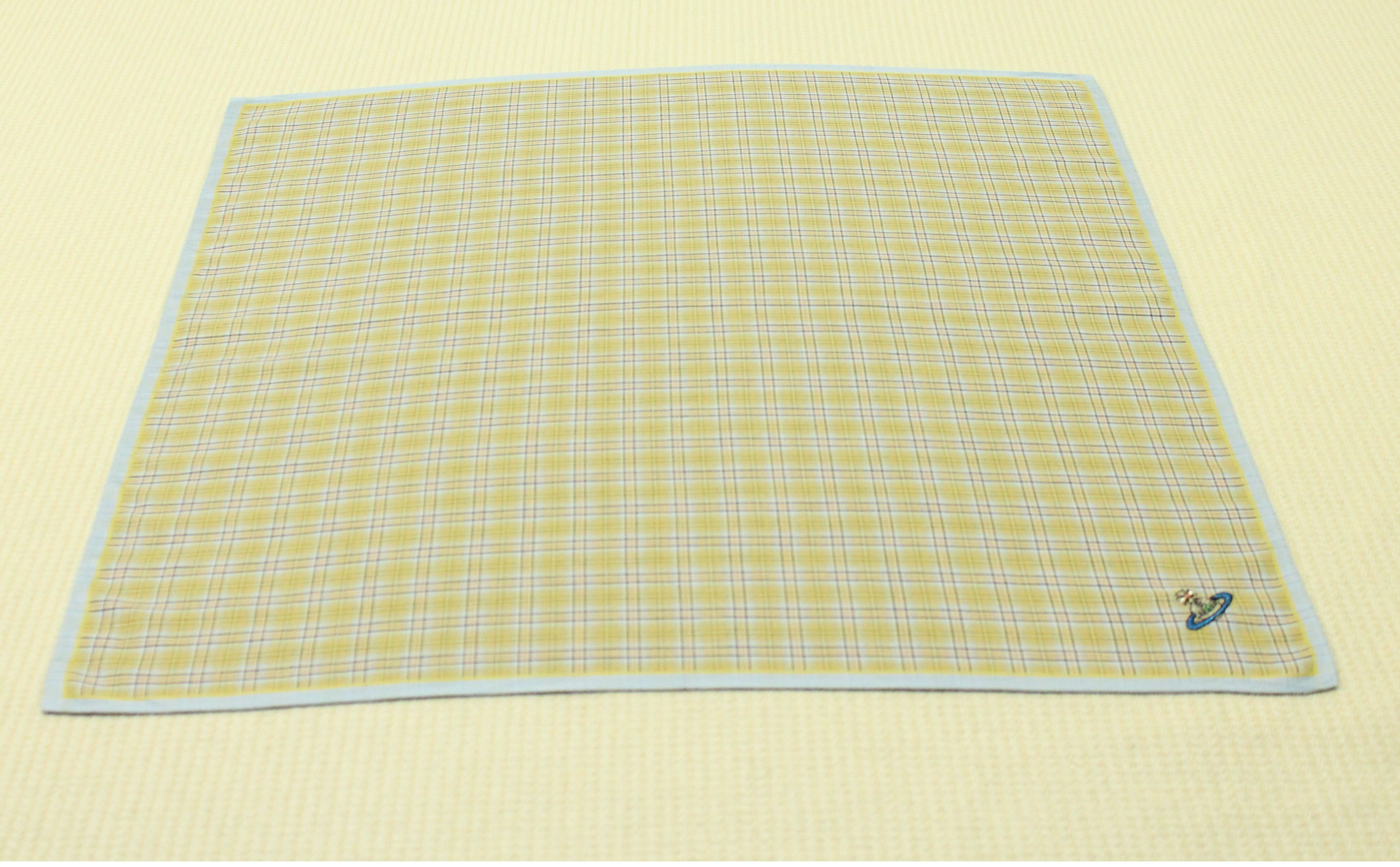 Vintage × Vivienne Westwood VIVIENNE WESTWOOD Handkerchief Neckerchief Bandana Check Size ONE SIZE - 4 Thumbnail