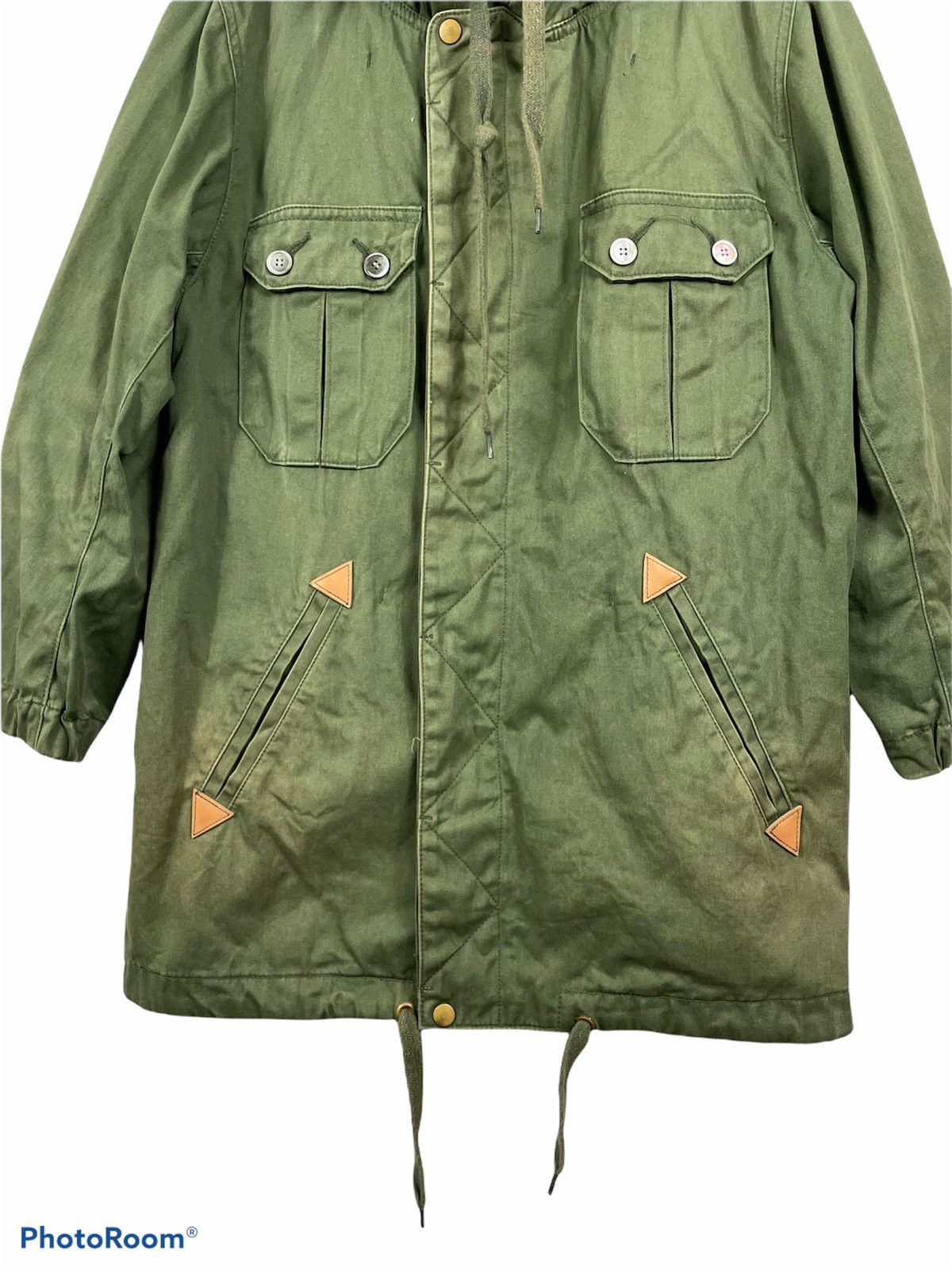 Issey Miyake 🔥Issey Miyake Military Hooded Parka Jacket🔥 Size US L / EU 52-54 / 3 - 6 Thumbnail
