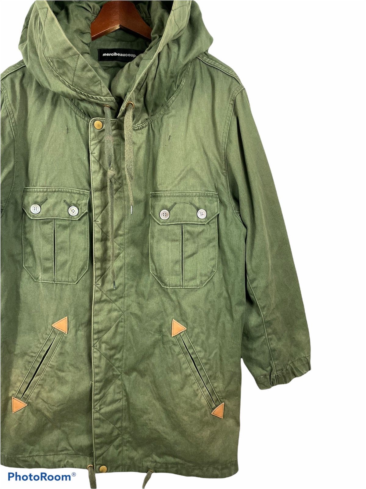 Issey Miyake 🔥Issey Miyake Military Hooded Parka Jacket🔥 Size US L / EU 52-54 / 3 - 5 Thumbnail