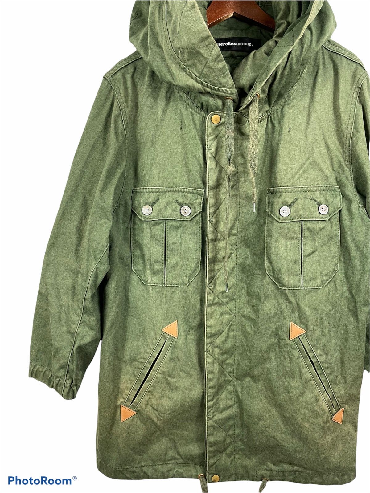 Issey Miyake 🔥Issey Miyake Military Hooded Parka Jacket🔥 Size US L / EU 52-54 / 3 - 3 Thumbnail