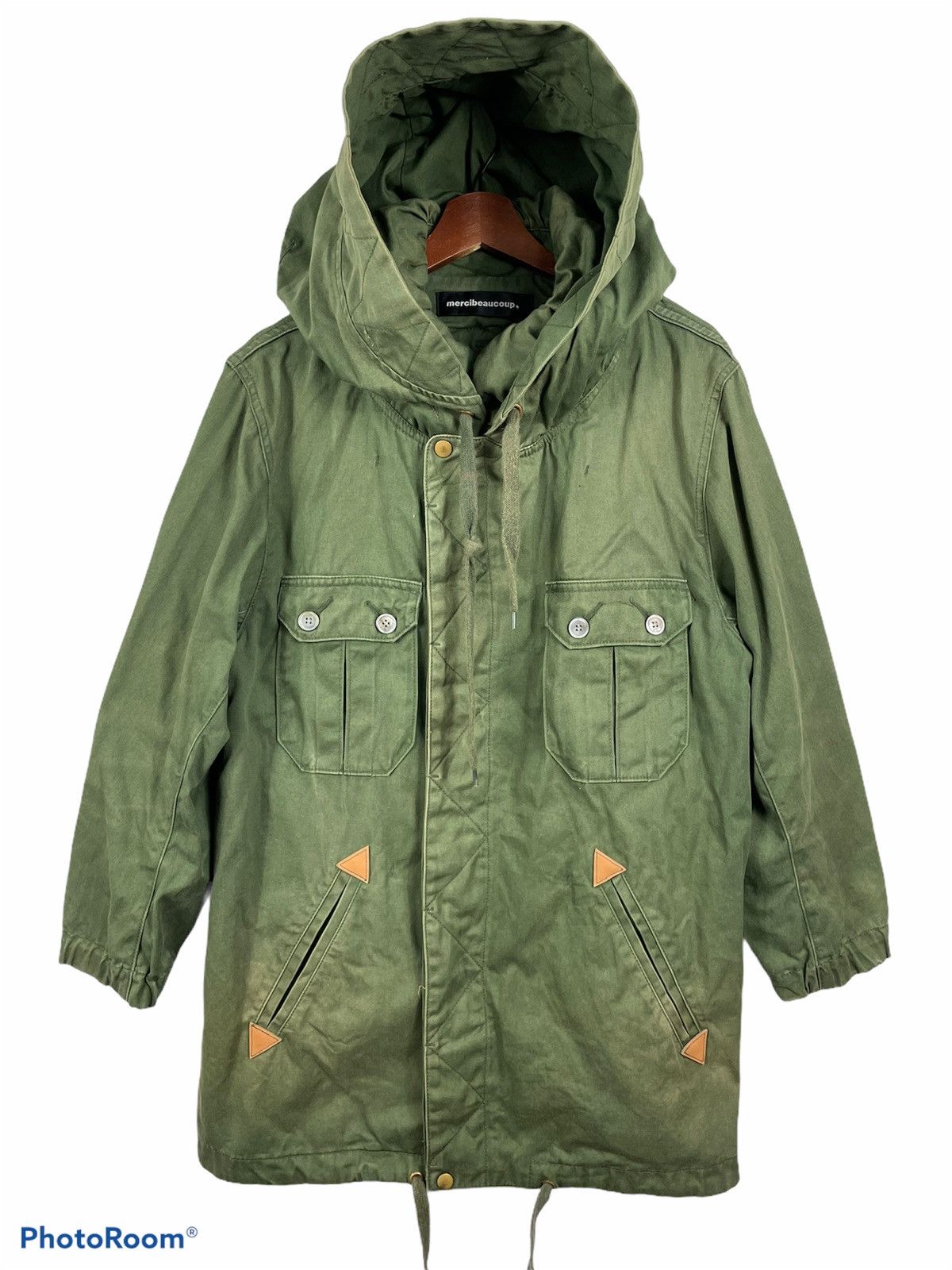 Issey Miyake 🔥Issey Miyake Military Hooded Parka Jacket🔥 Size US L / EU 52-54 / 3 - 2 Thumbnail