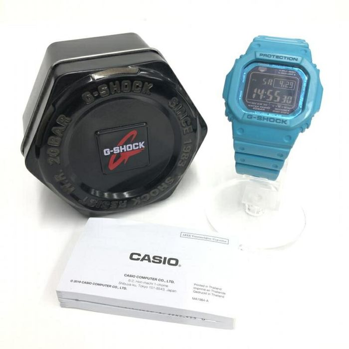 Casio CASIO G-SHOCK GW-M5610MD-2JF turquoise blue tough solar