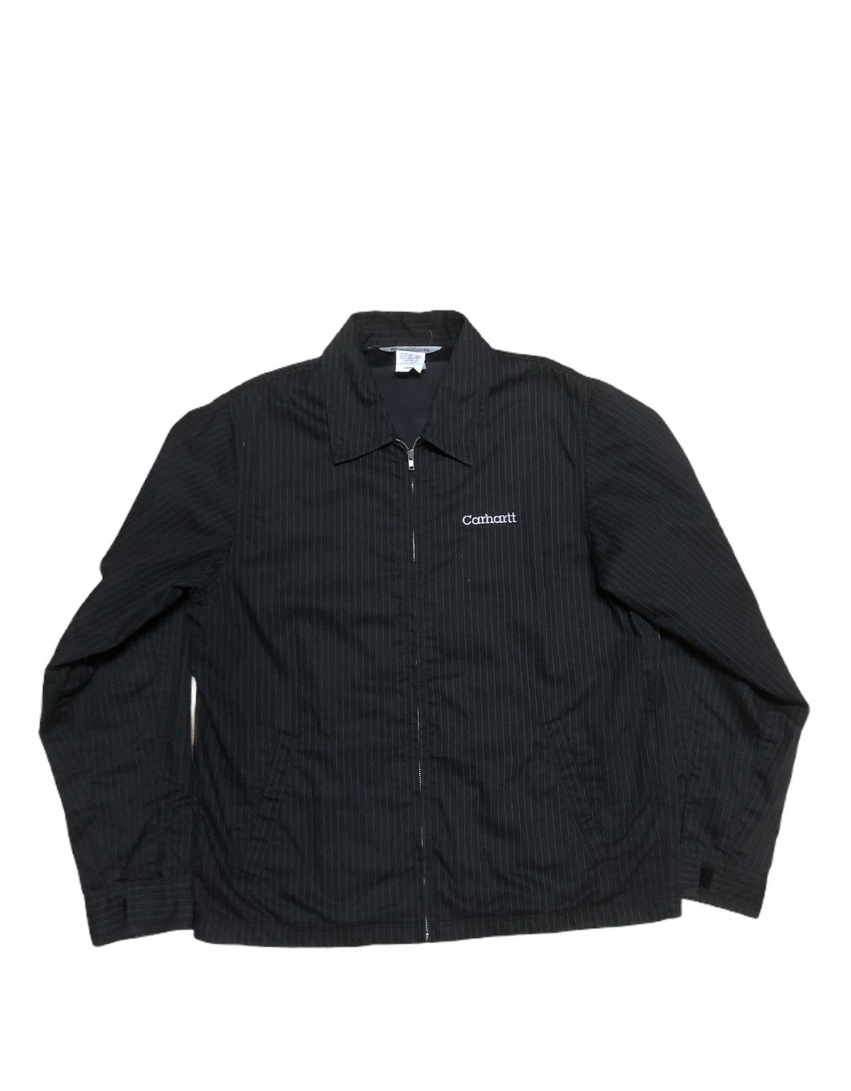 Carhartt × Carhartt Wip Streetwear Black Striped Cotton Carhartt Wip Size US L / EU 52-54 / 3 - 4 Thumbnail