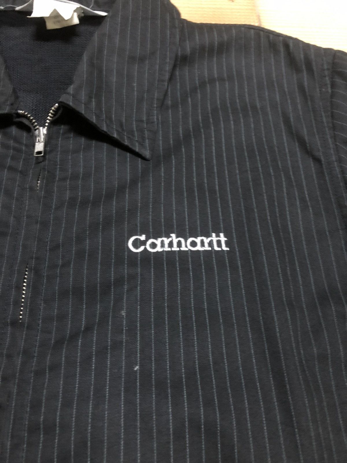Carhartt × Carhartt Wip Streetwear Black Striped Cotton Carhartt Wip Size US L / EU 52-54 / 3 - 7 Thumbnail