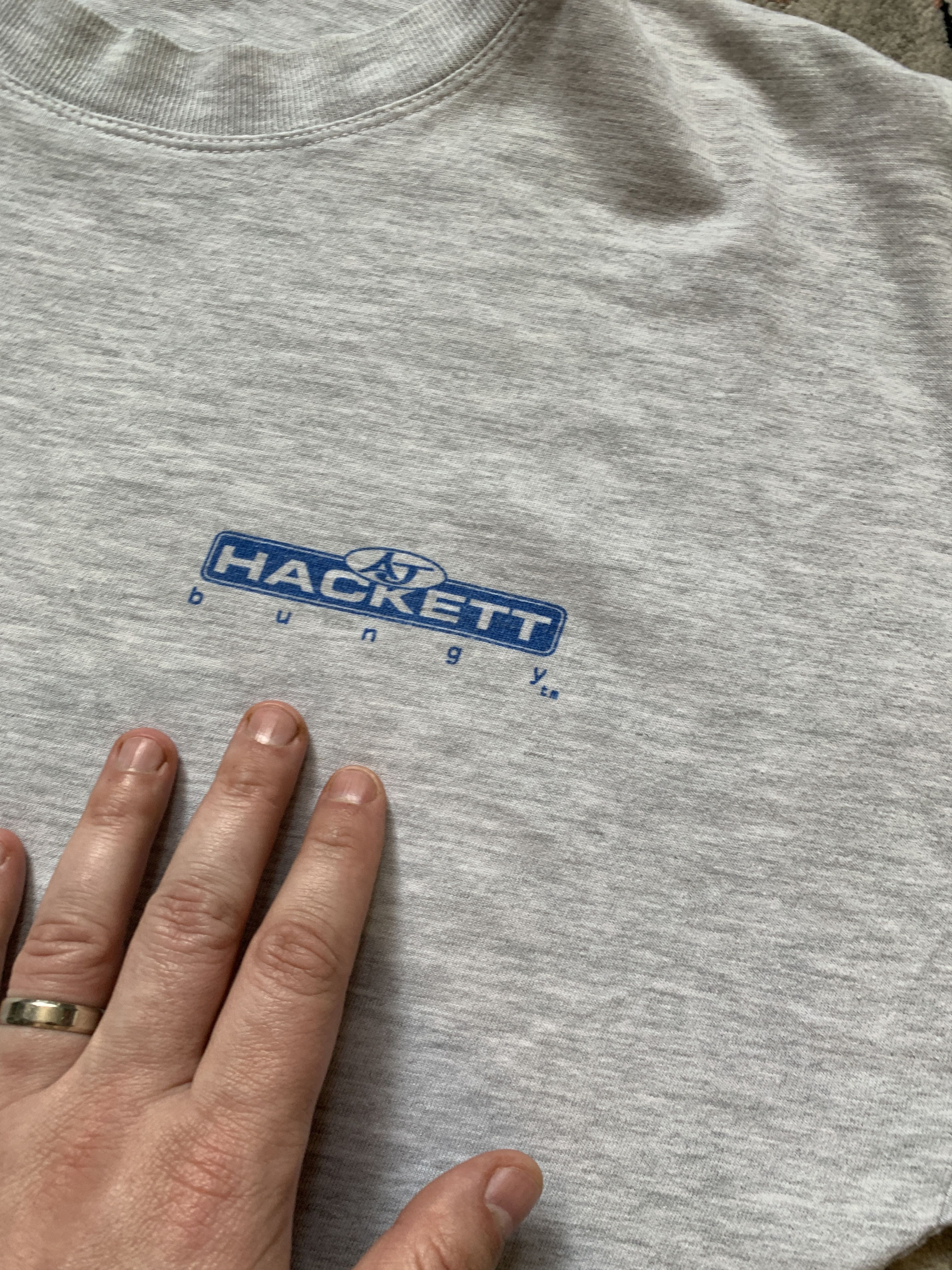 Hackett AJ Hackett Bungy Vintage Tee Size US L / EU 52-54 / 3 - 4 Thumbnail