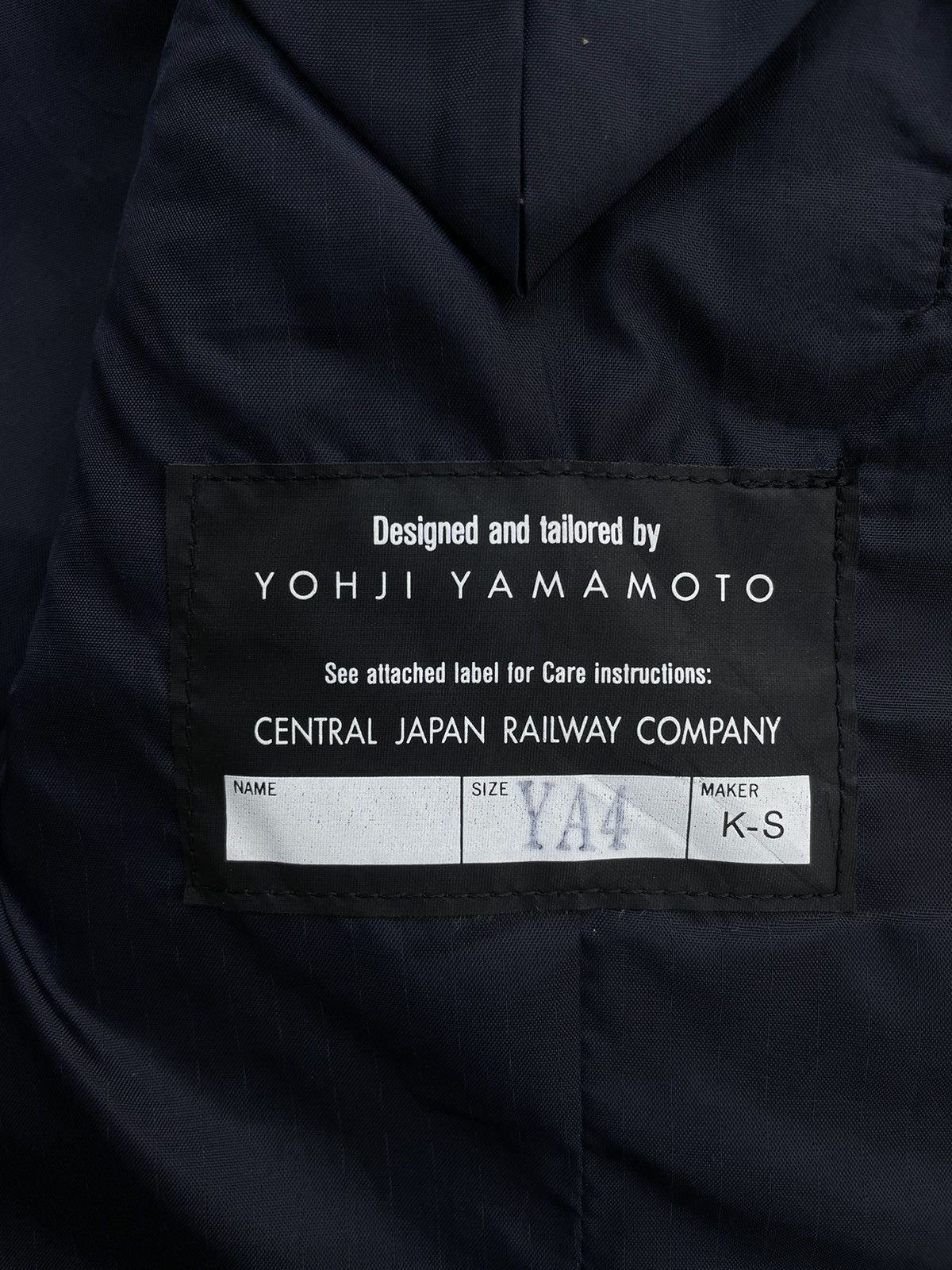 Yohji Yamamoto 🔥Yohji Yamamoto Iconic Railway Blazer🔥 Size US S / EU 44-46 / 1 - 8 Thumbnail