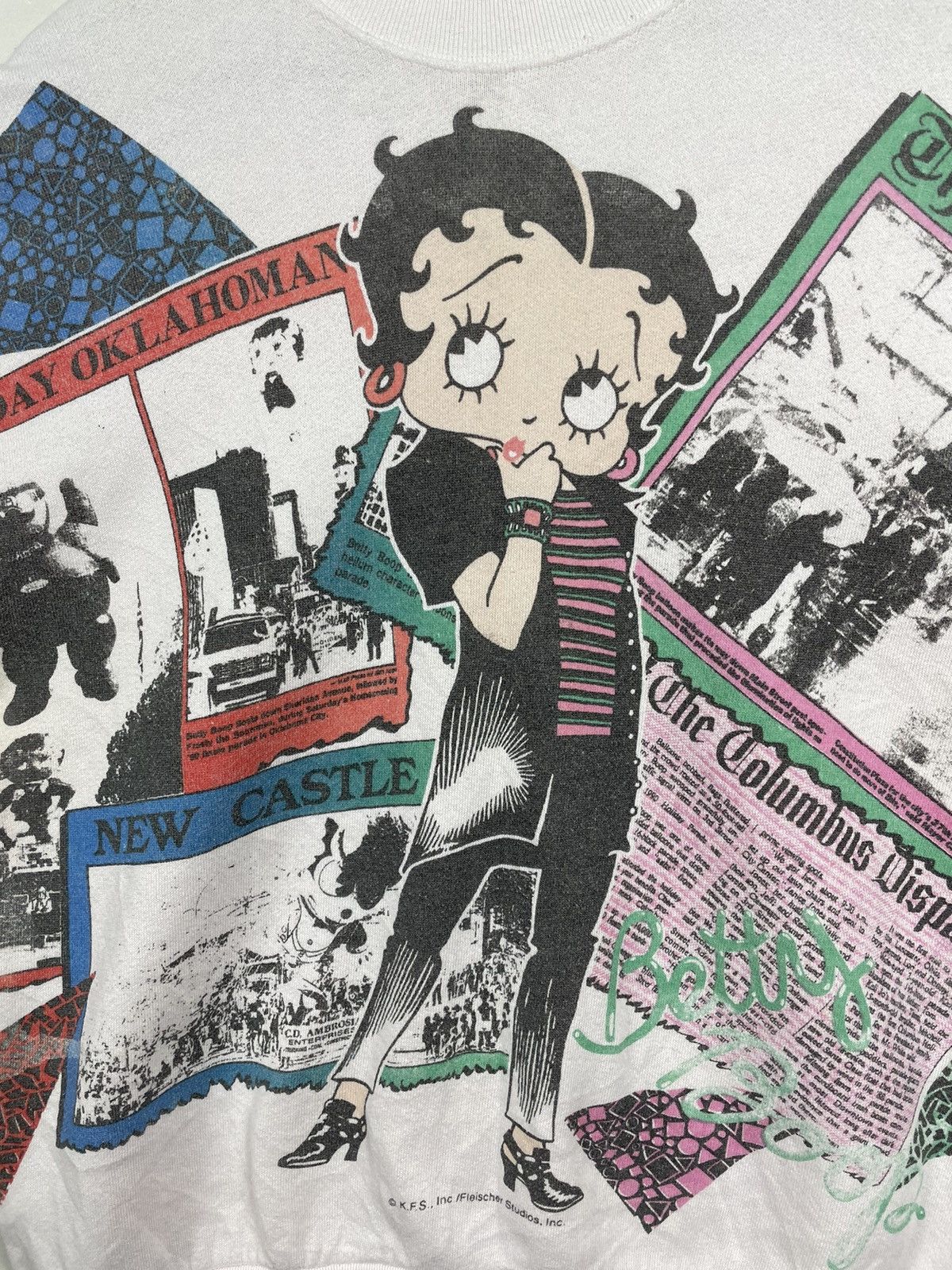 Cartoon Network Vintage 90’s Betty Boop Sweatshirt Size US L / EU 52-54 / 3 - 5 Thumbnail