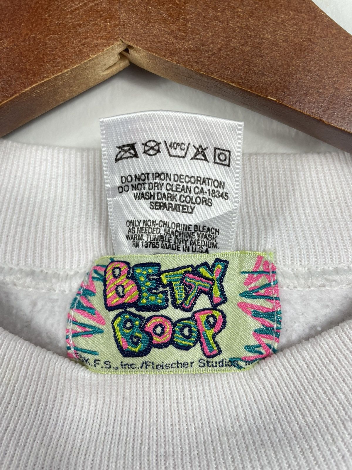 Cartoon Network Vintage 90’s Betty Boop Sweatshirt Size US L / EU 52-54 / 3 - 12 Thumbnail