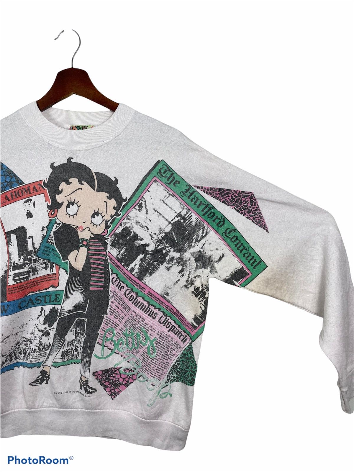 Cartoon Network Vintage 90’s Betty Boop Sweatshirt Size US L / EU 52-54 / 3 - 4 Thumbnail