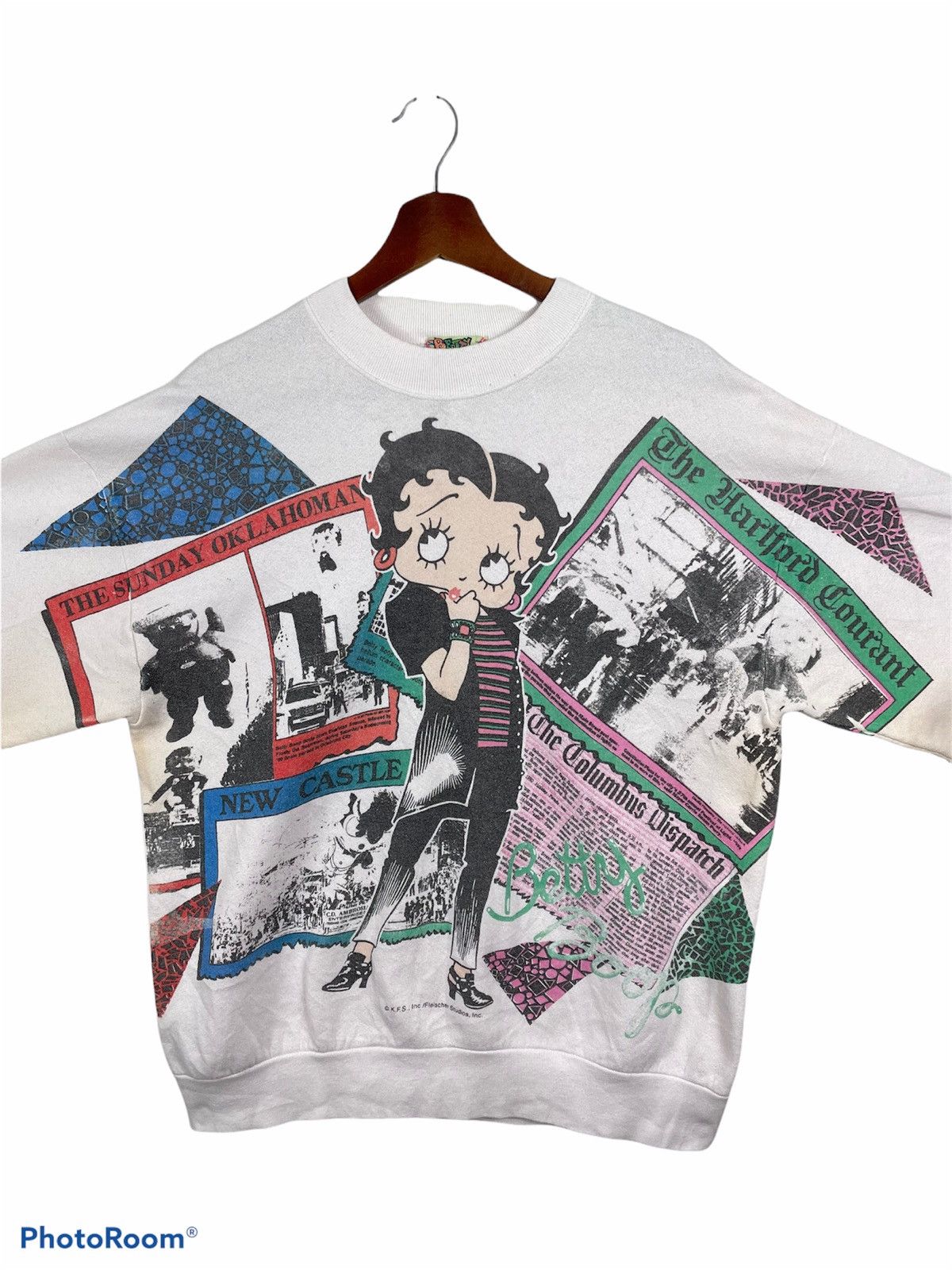 Cartoon Network Vintage 90’s Betty Boop Sweatshirt Size US L / EU 52-54 / 3 - 1 Thumbnail