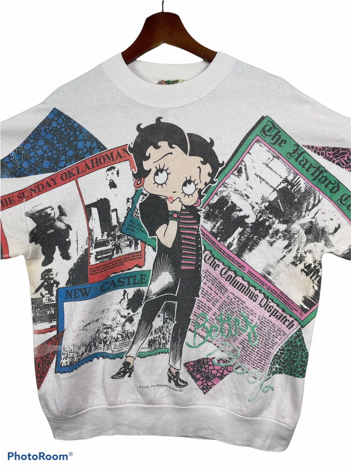 Cartoon Network Vintage 90’s Betty Boop Sweatshirt Size US L / EU 52-54 / 3 - 2 Thumbnail
