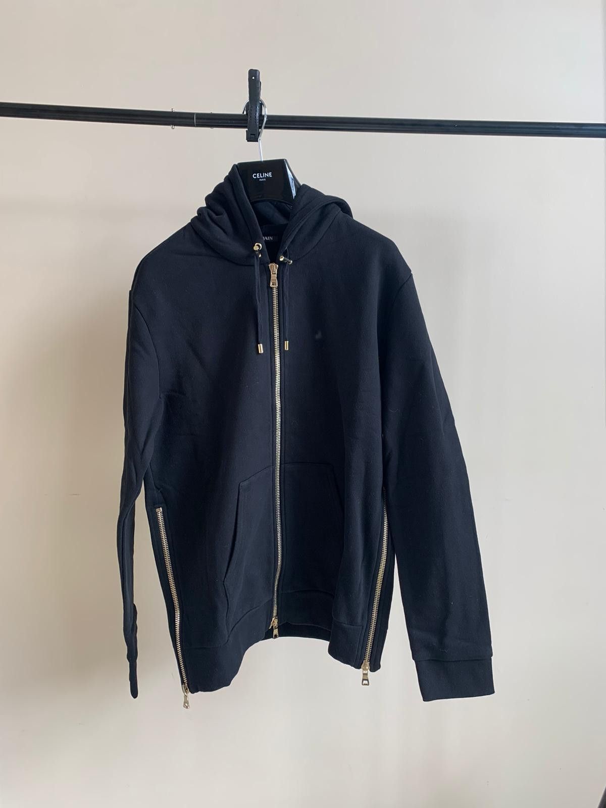 Balmain Lion & Serpent Multi Zip Hoodie in Black Size US S / EU 44-46 / 1 - 7 Thumbnail