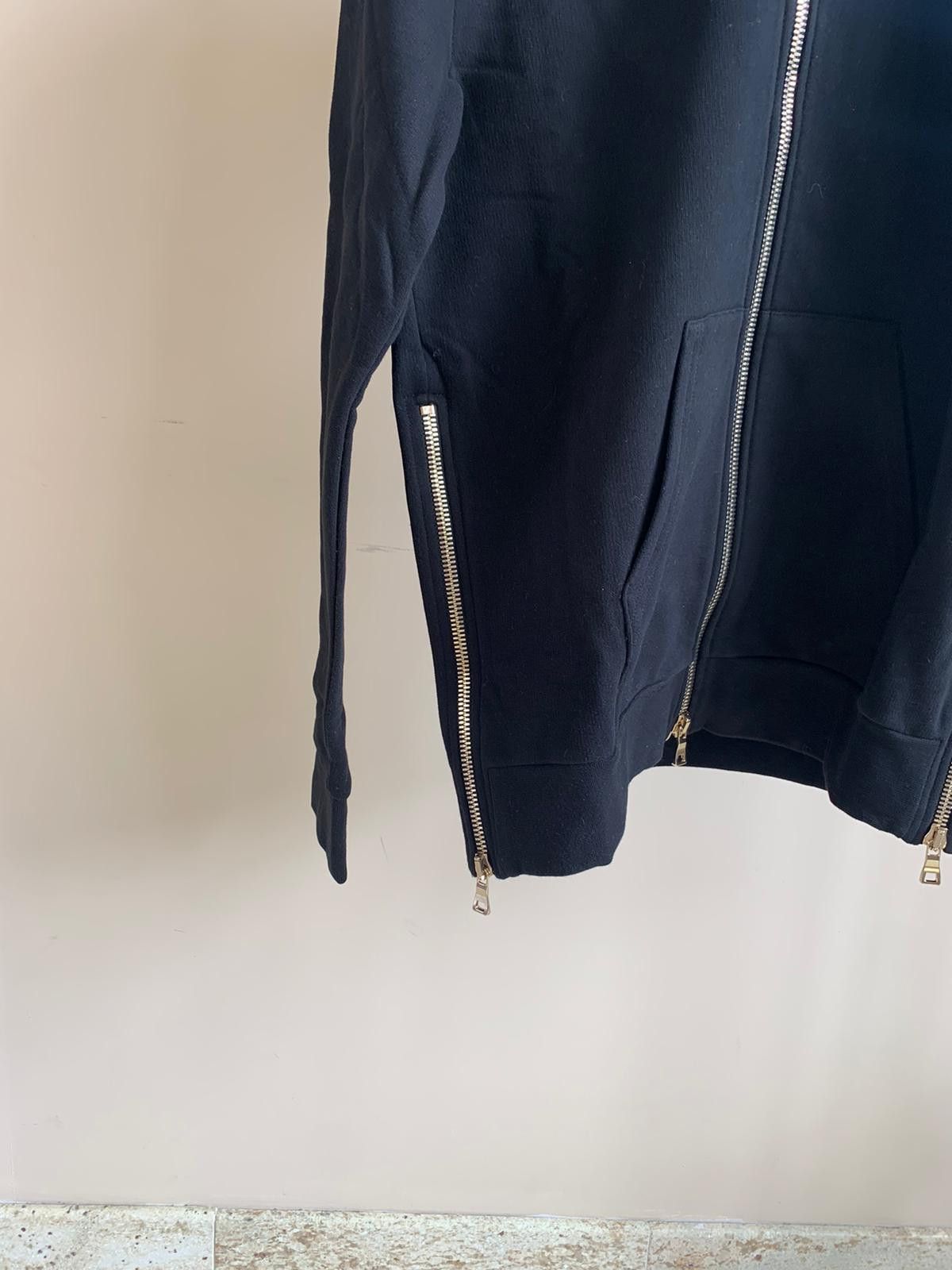 Balmain Lion & Serpent Multi Zip Hoodie in Black Size US S / EU 44-46 / 1 - 5 Thumbnail