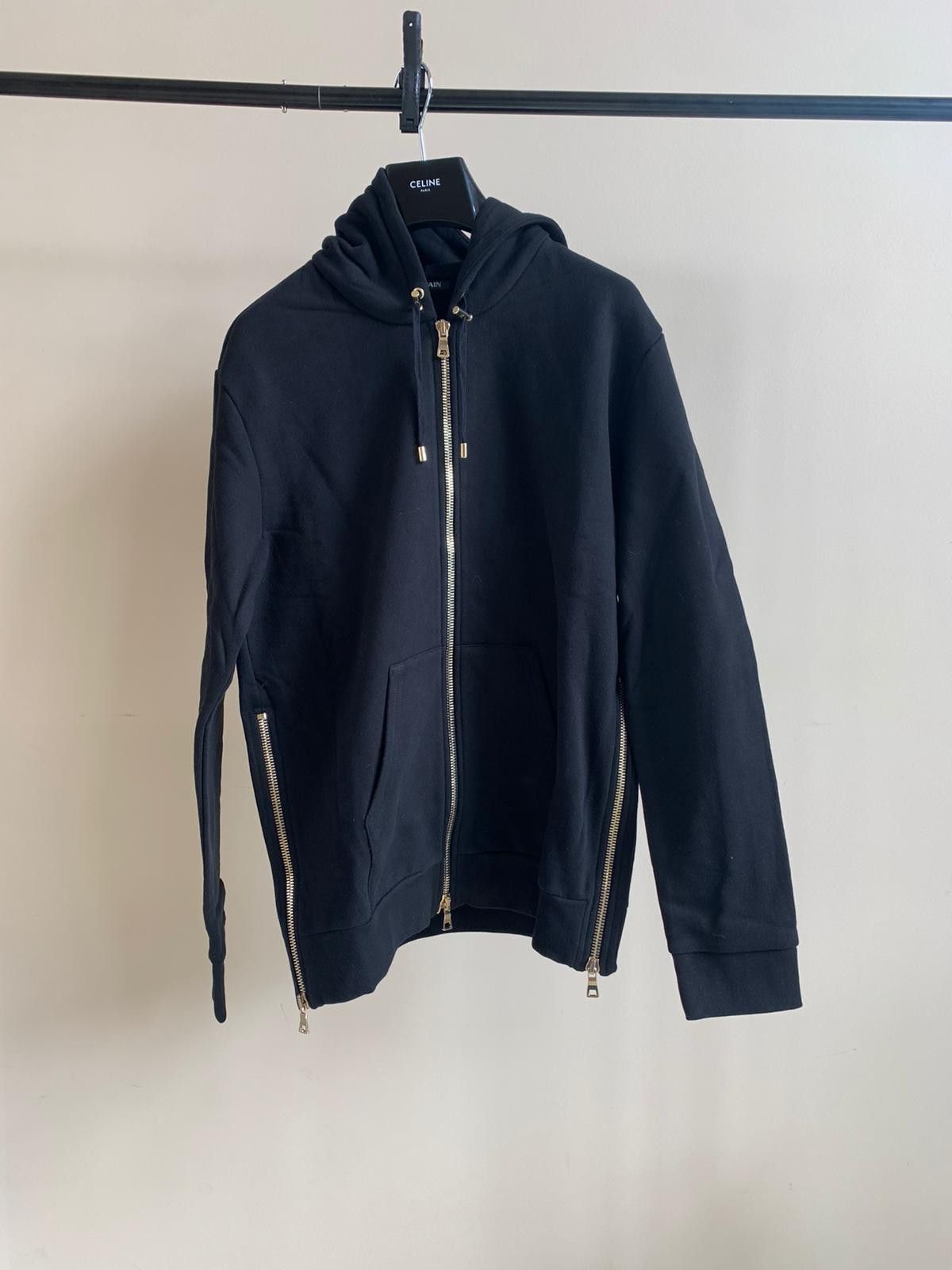 Balmain Lion & Serpent Multi Zip Hoodie in Black Size US S / EU 44-46 / 1 - 6 Thumbnail