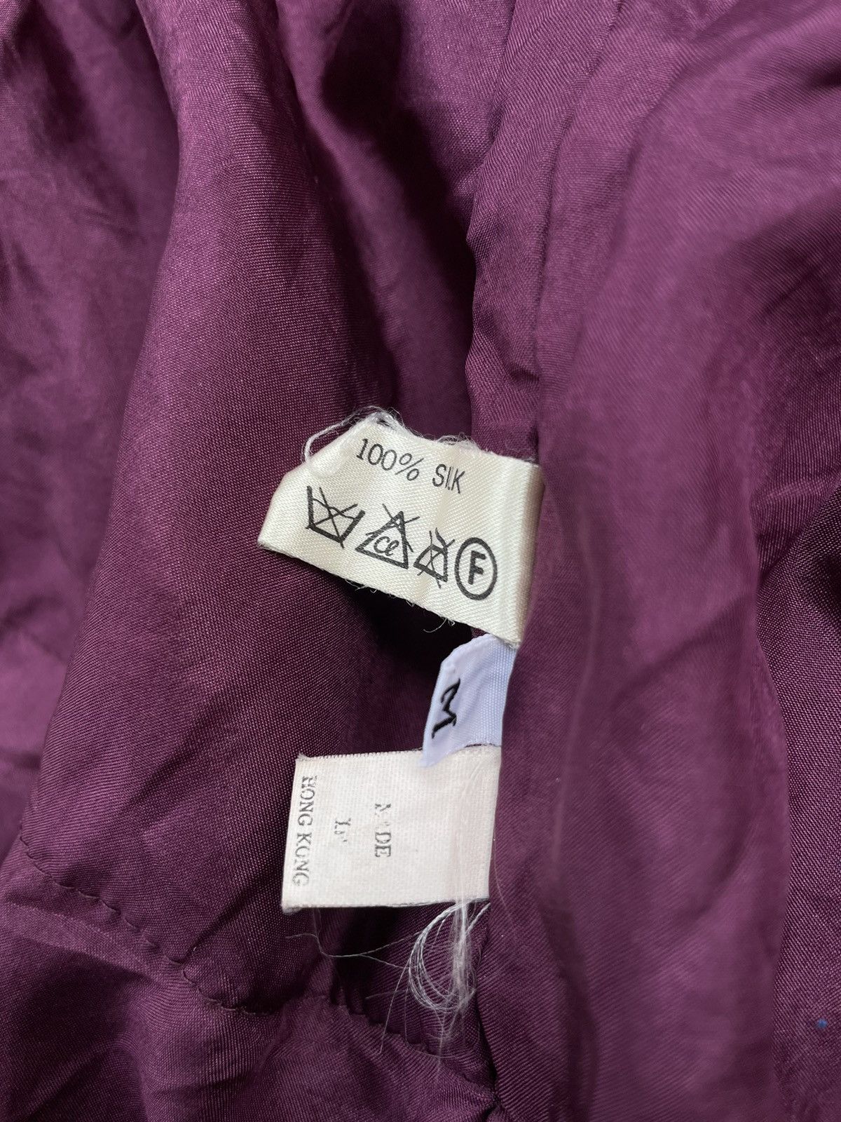 Katharine Hamnett London 🔥90’s Katharine Hamnett London Silk Hoodie Parka🔥 Size M / US 6-8 / IT 42-44 - 19 Thumbnail