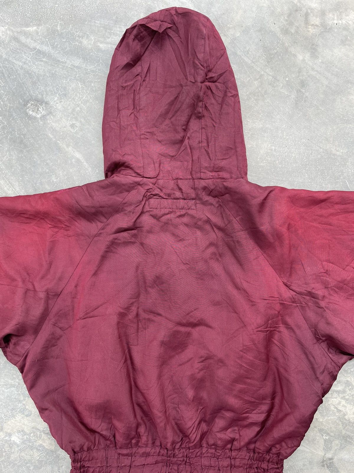 Katharine Hamnett London 🔥90’s Katharine Hamnett London Silk Hoodie Parka🔥 Size M / US 6-8 / IT 42-44 - 10 Thumbnail