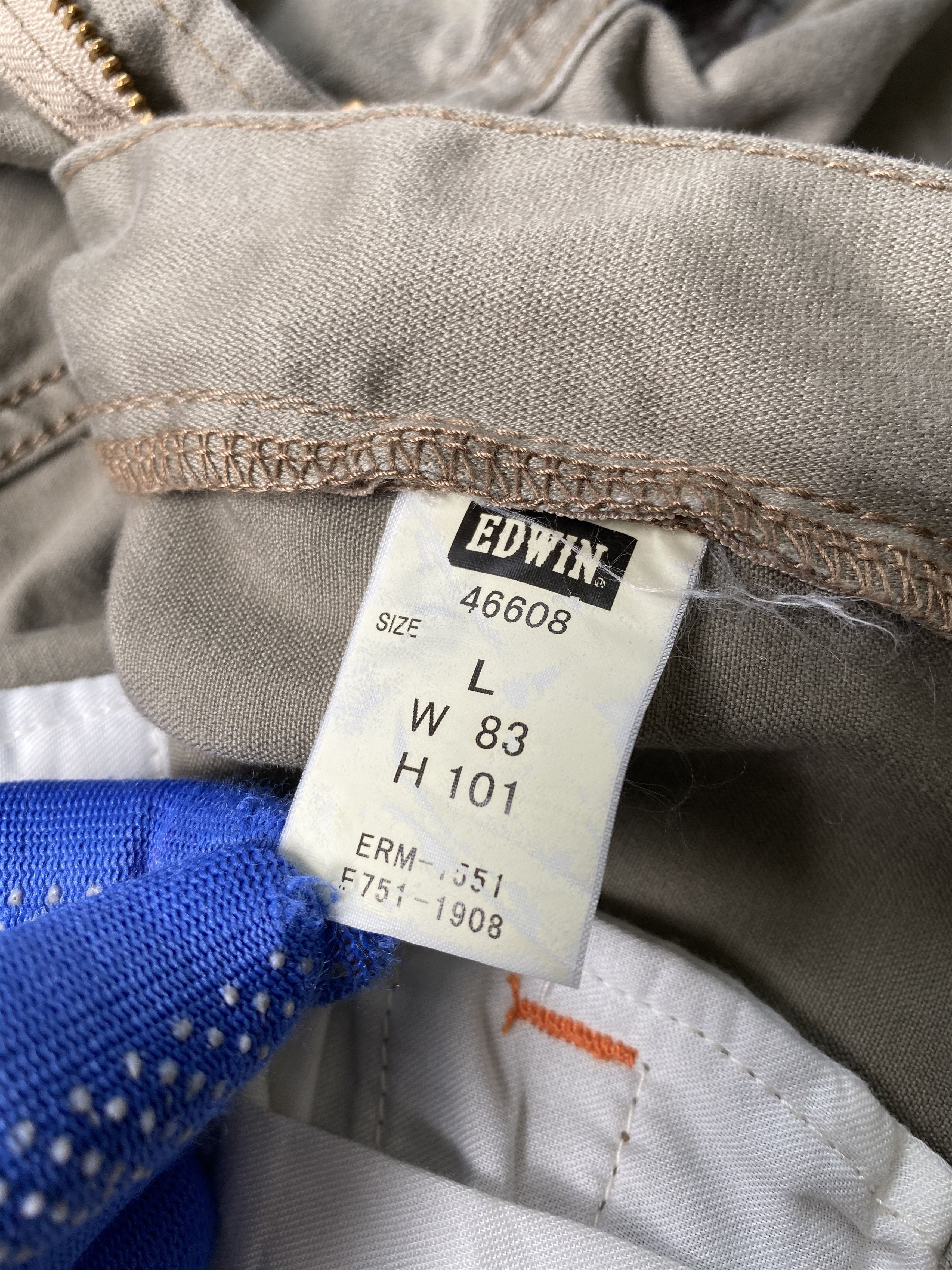 Japanese Brand SICKS💥Edwin Exclusive Utility Multi Pocket Flare Bondage Size US 32 / EU 48 - 9 Thumbnail