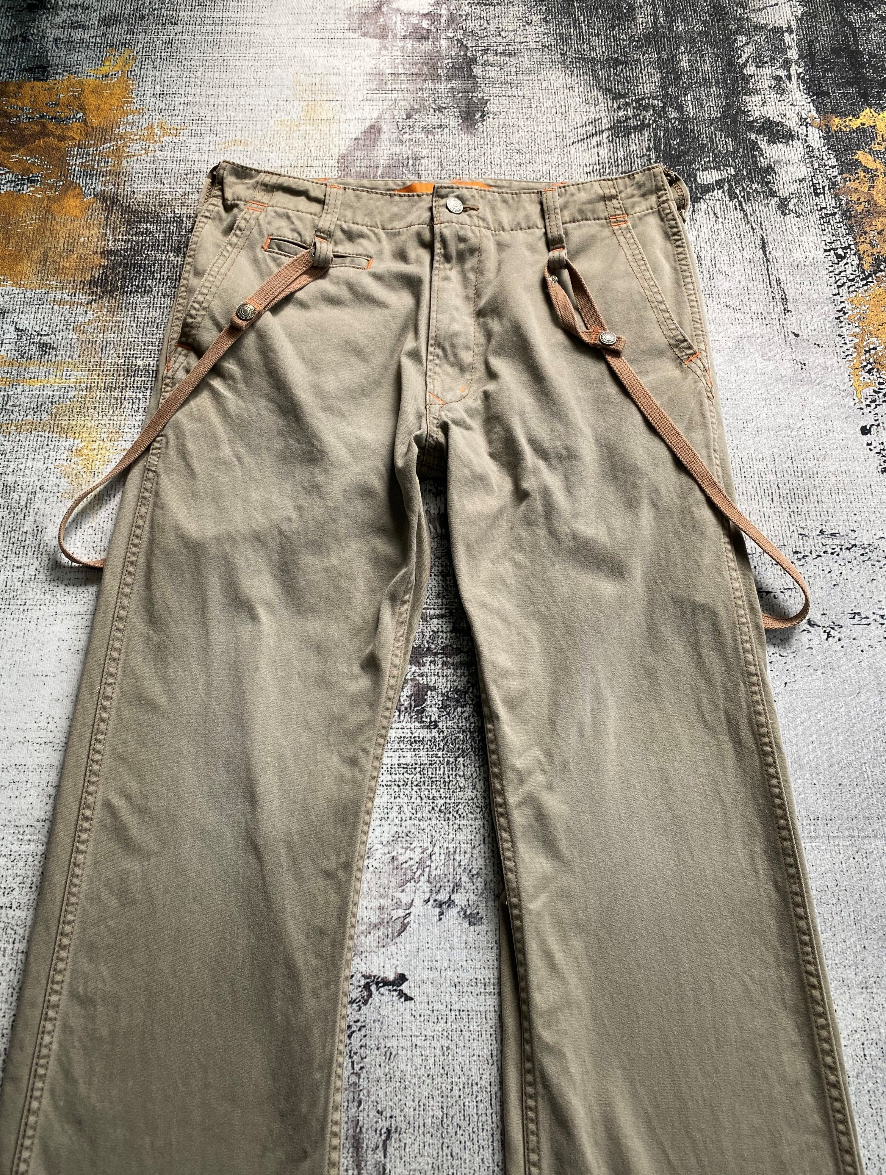 Japanese Brand SICKS💥Edwin Exclusive Utility Multi Pocket Flare Bondage Size US 32 / EU 48 - 4 Thumbnail