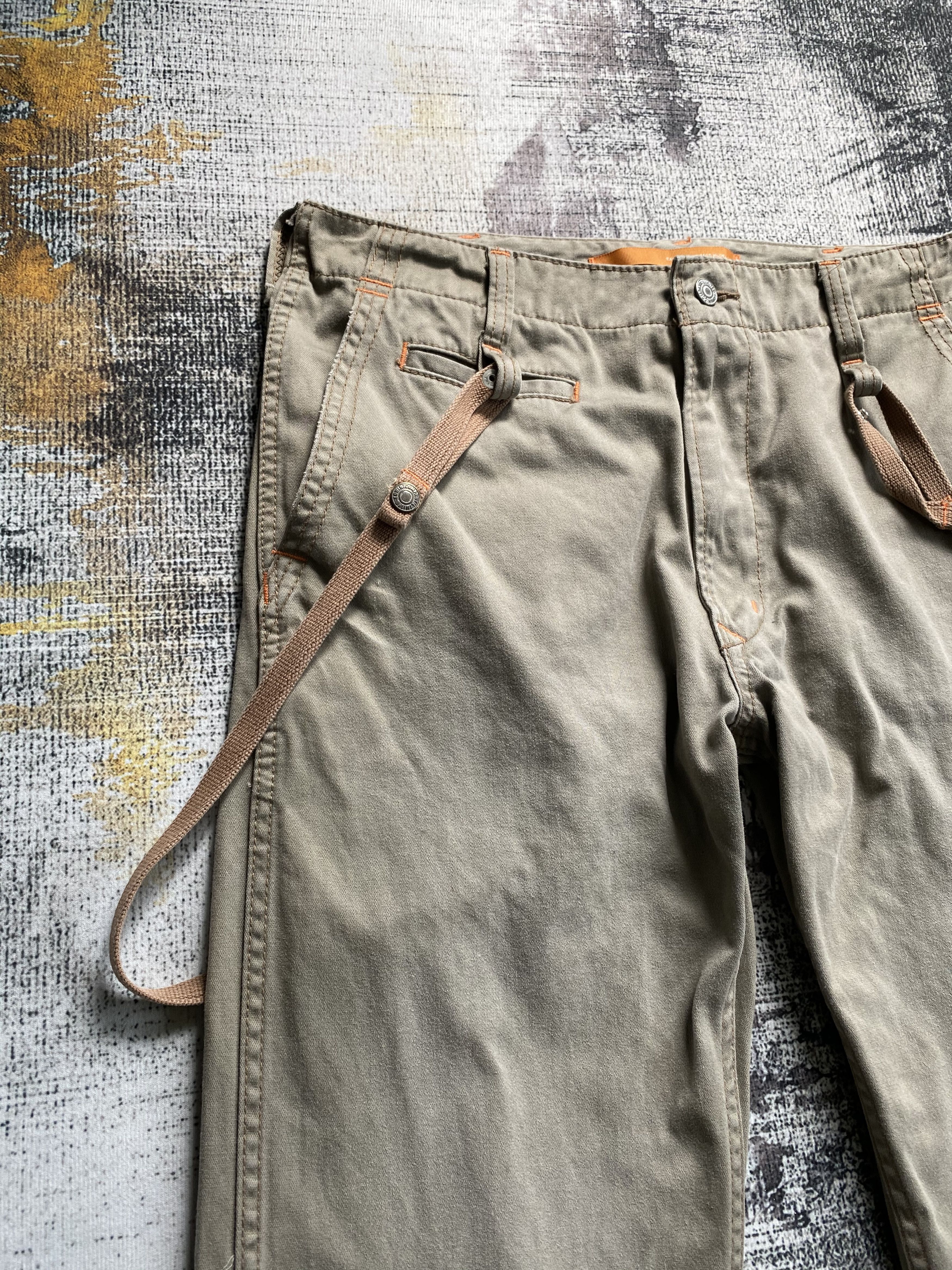 Japanese Brand SICKS💥Edwin Exclusive Utility Multi Pocket Flare Bondage Size US 32 / EU 48 - 5 Thumbnail