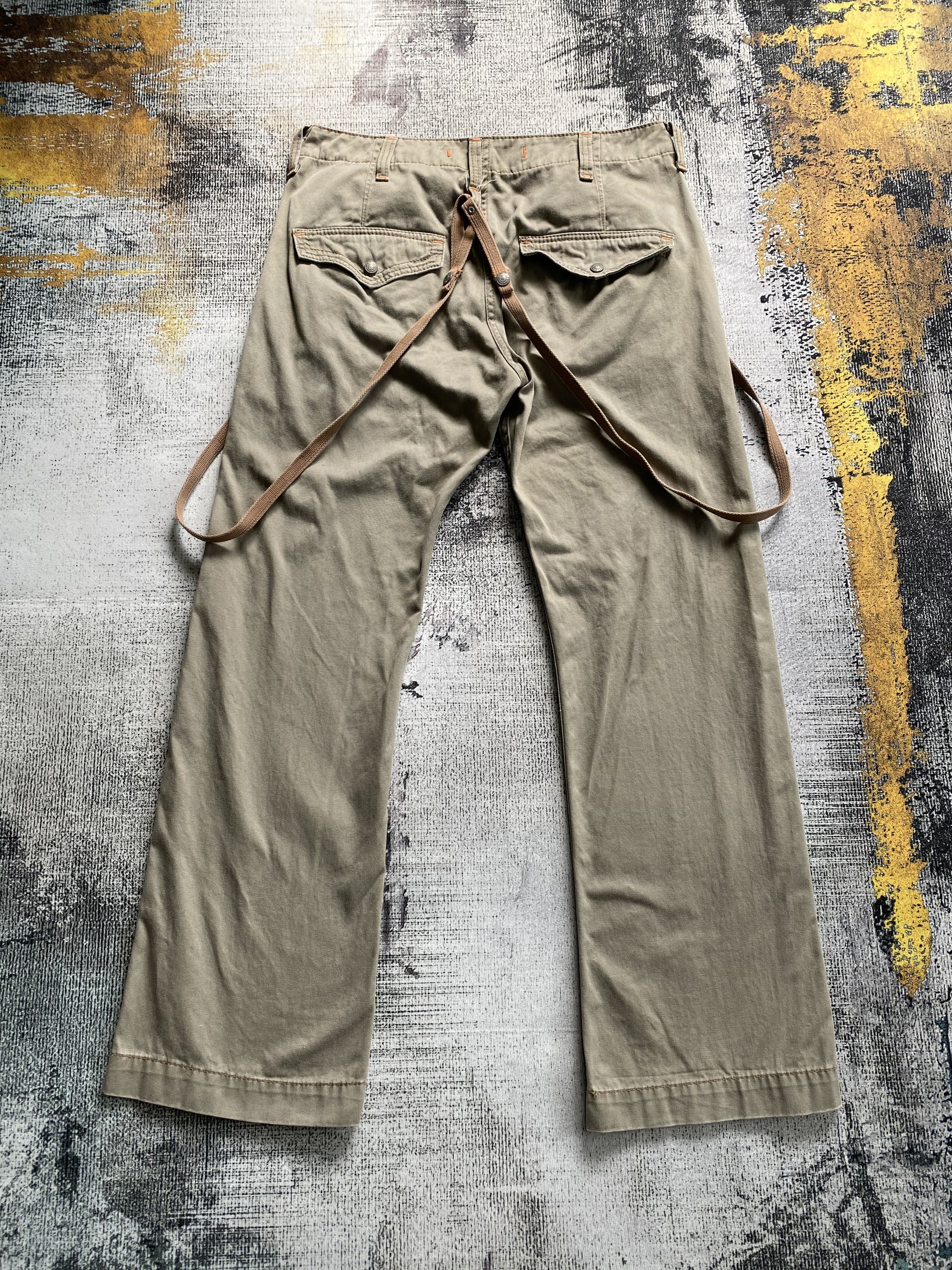 Japanese Brand SICKS💥Edwin Exclusive Utility Multi Pocket Flare Bondage Size US 32 / EU 48 - 2 Thumbnail