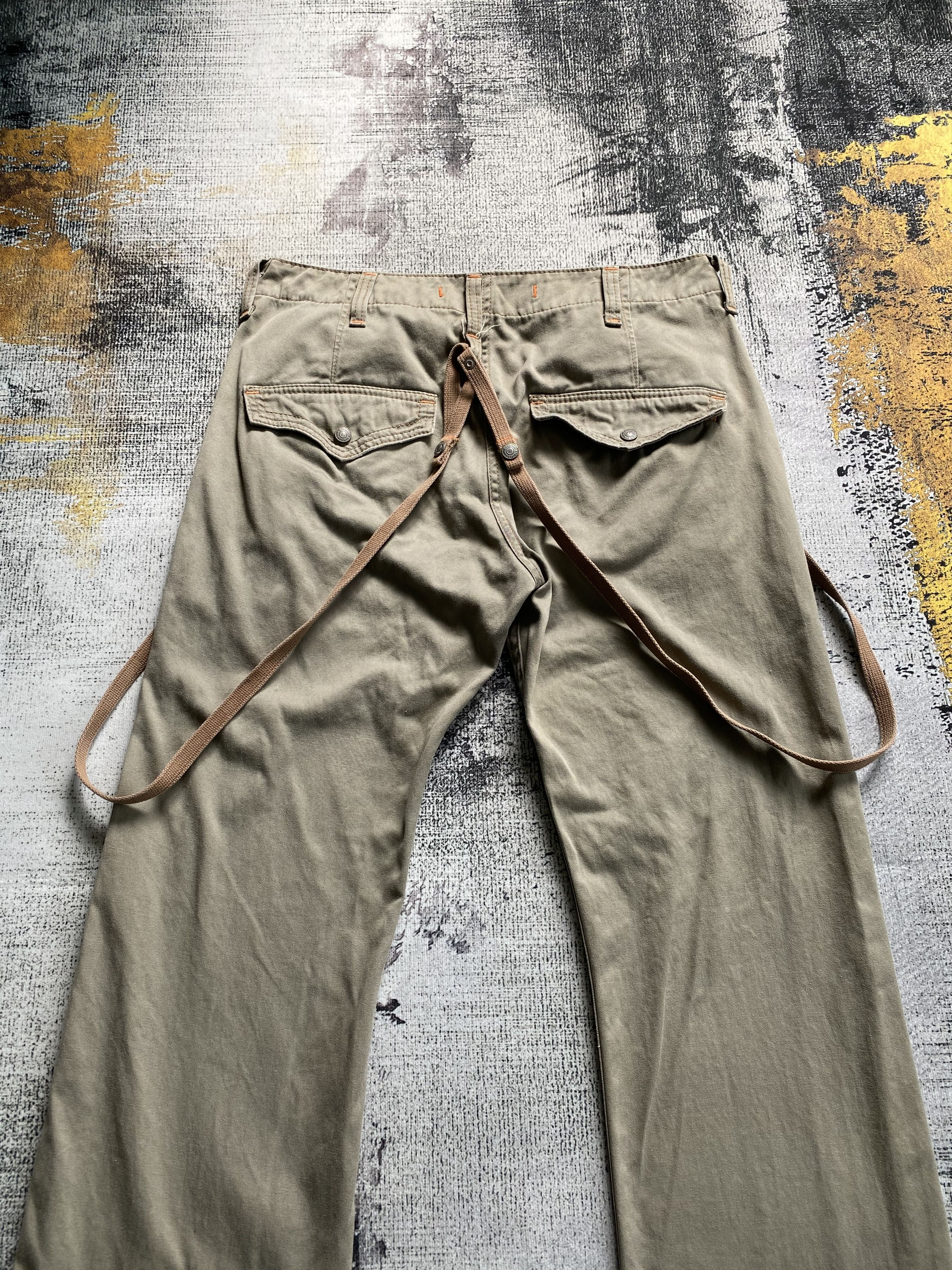 Japanese Brand SICKS💥Edwin Exclusive Utility Multi Pocket Flare Bondage Size US 32 / EU 48 - 12 Thumbnail