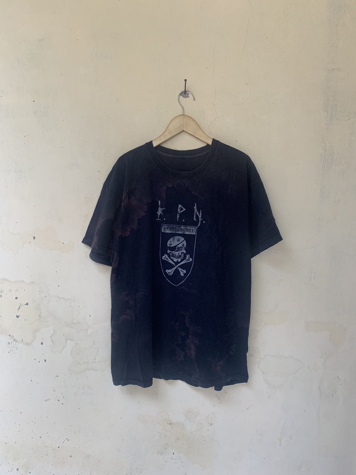 image of Band Tees x Vintage 00S Peste Noire Black Metal Tee, Men's (Size XL)