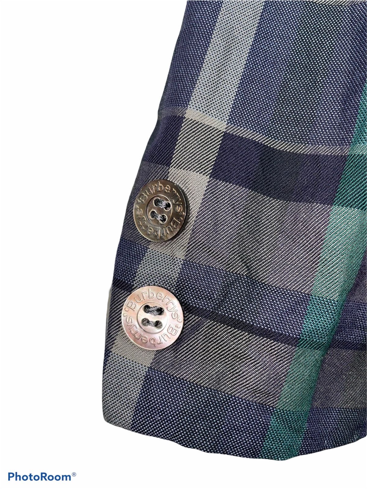 Burberry 💥Burberrys Plaid Tartan Blazer Jacket💥 Size US M / EU 48-50 / 2 - 7 Thumbnail