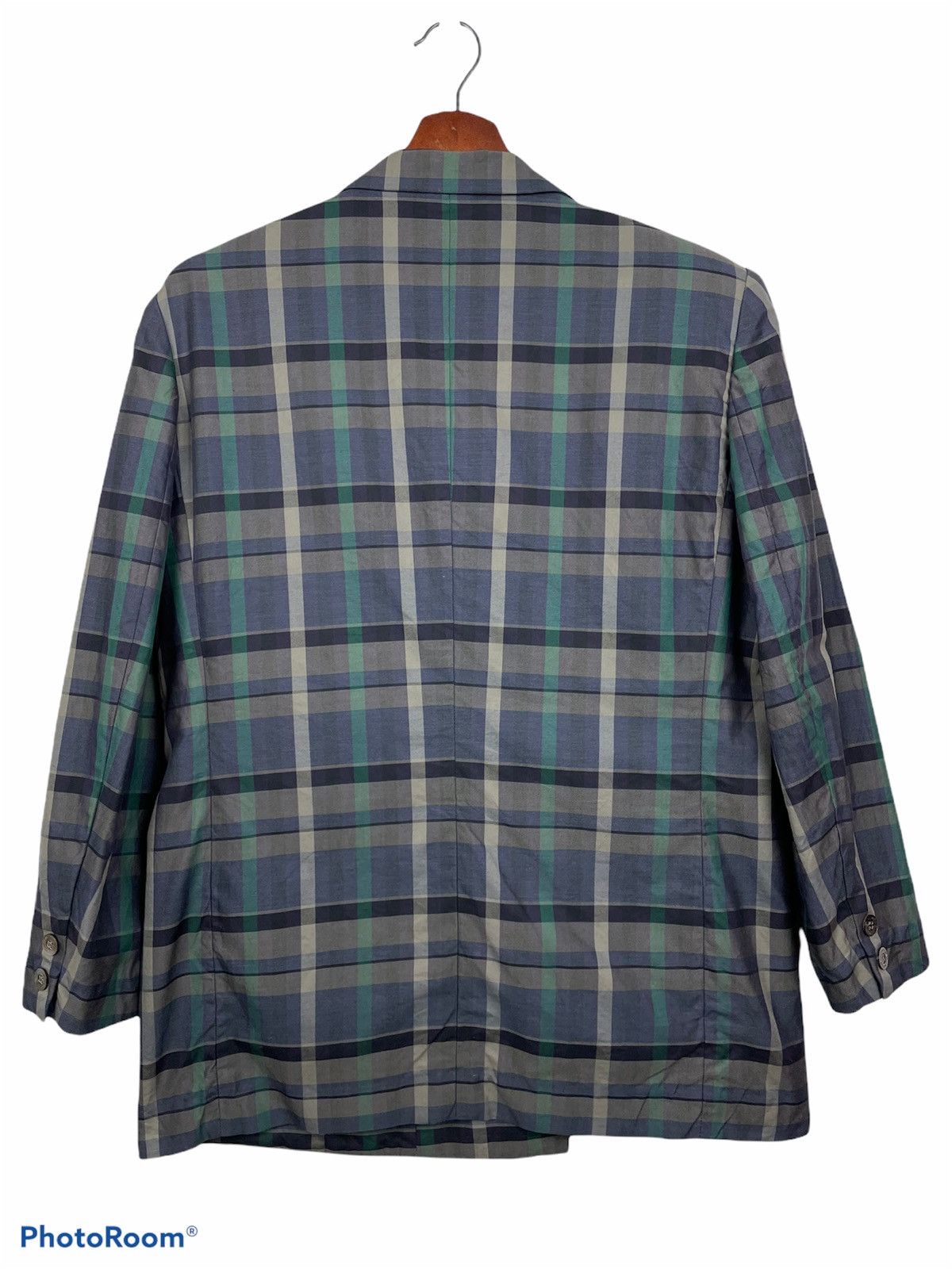 Burberry 💥Burberrys Plaid Tartan Blazer Jacket💥 Size US M / EU 48-50 / 2 - 6 Thumbnail