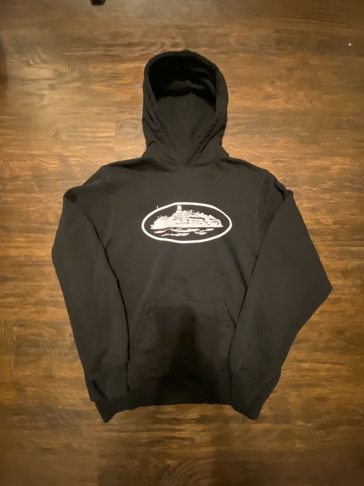 トップス CRTZ ALCATRAZ CONTRAST HOODIE Buy Corteiz Alcatraz Contrast Hoodie 'Black/Yellow