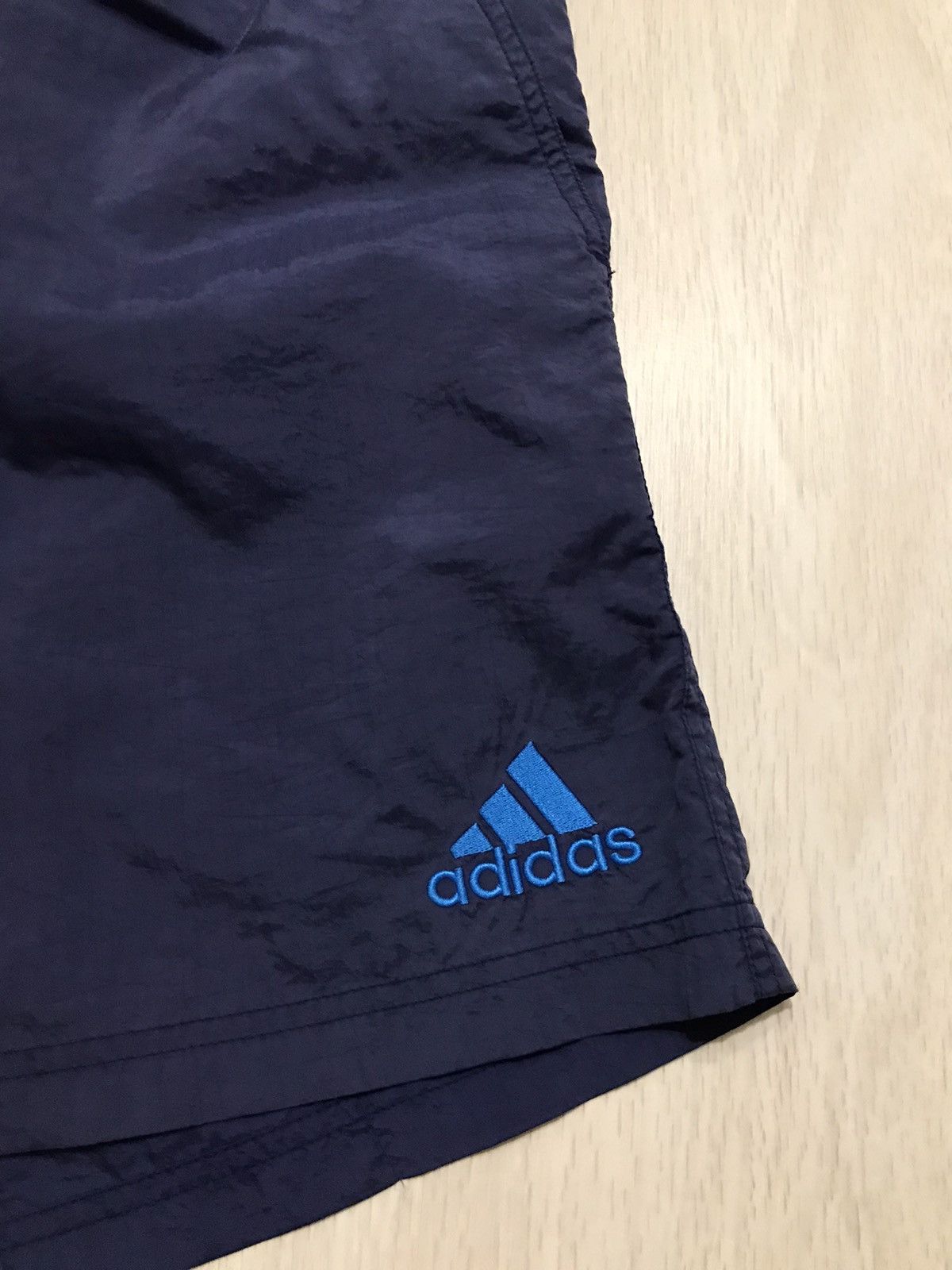 Adidas Vintage Nylon Adidas Shorts 2 big logo size 34” Size US 34 / EU 50 - 3 Thumbnail