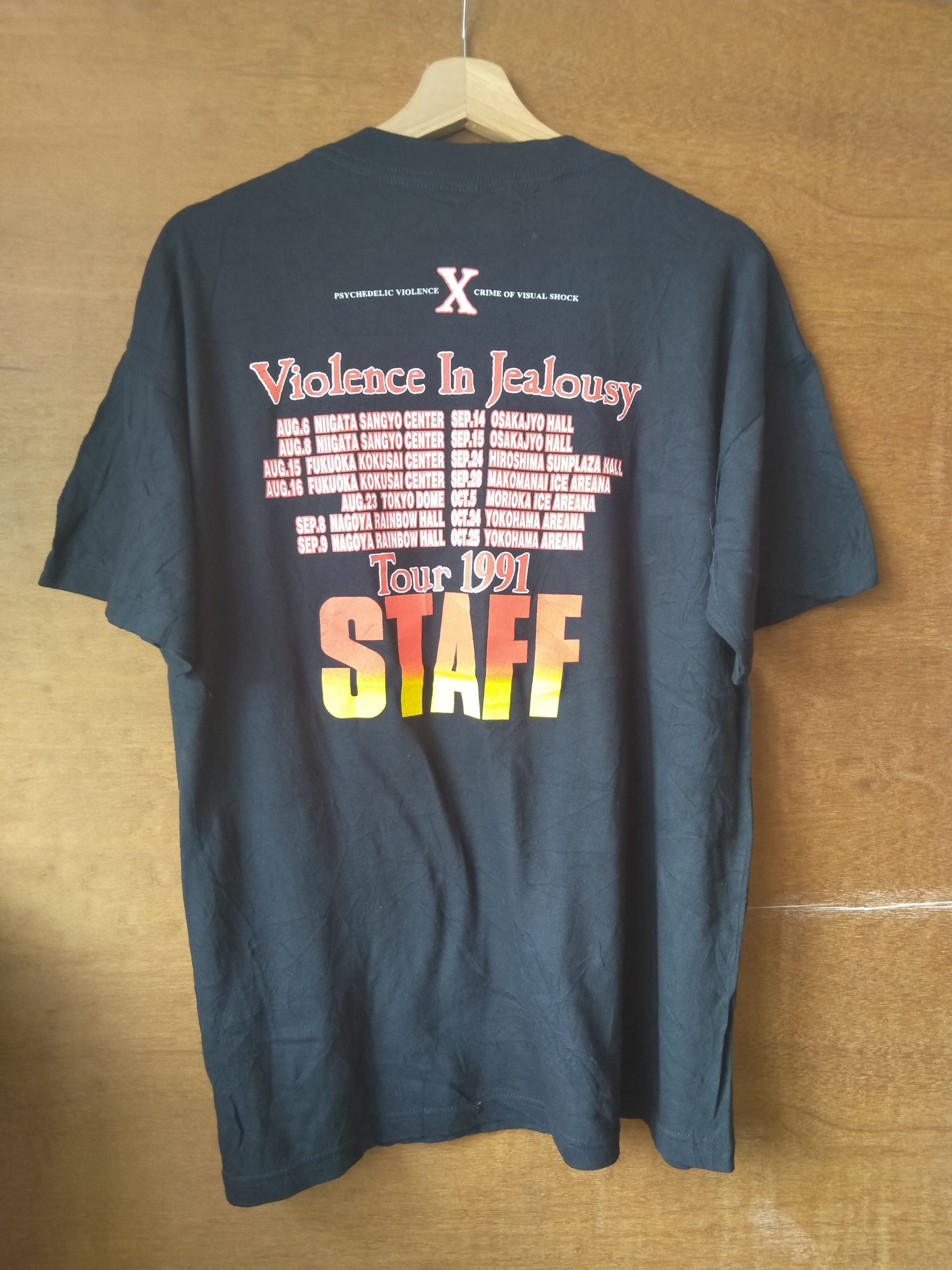 Band Tees X Japan vd4 Size US XL / EU 56 / 4 - 3 Thumbnail