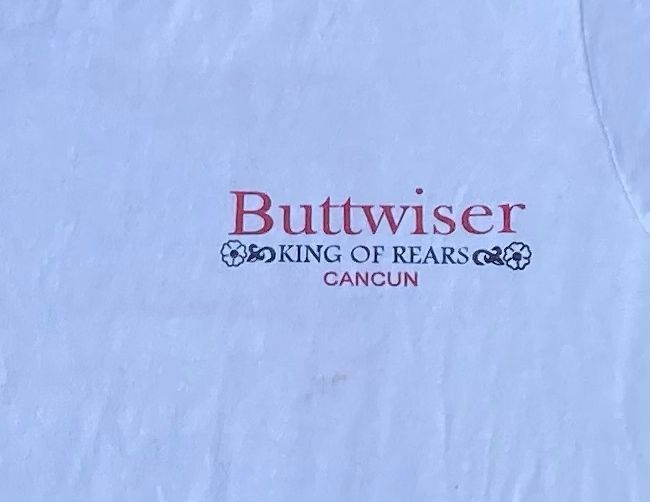 Budweiser × Vintage Vintage Tee D - 10 budweiser parody buttweiser Size US M / EU 48-50 / 2 - 3 Thumbnail