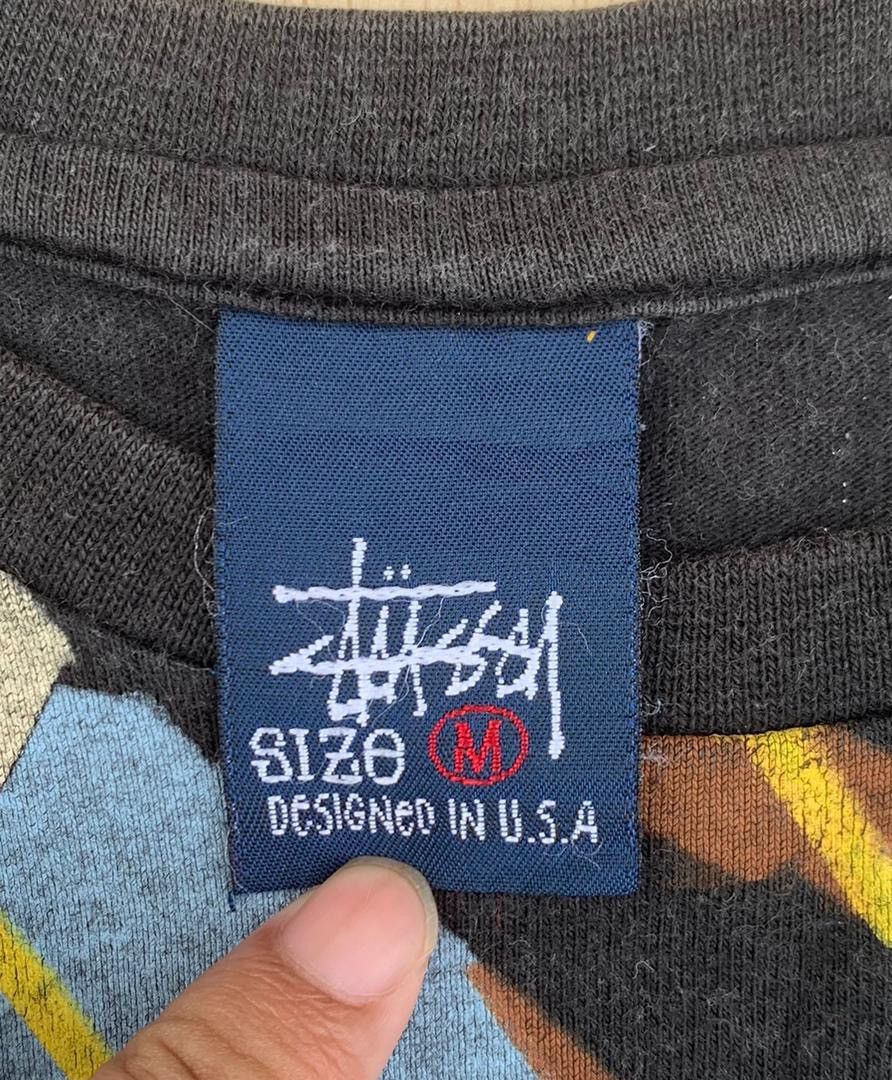 Stussy × Vintage Vintage Tee D - 15 stussy usa Size US L / EU 52-54 / 3 - 3 Thumbnail