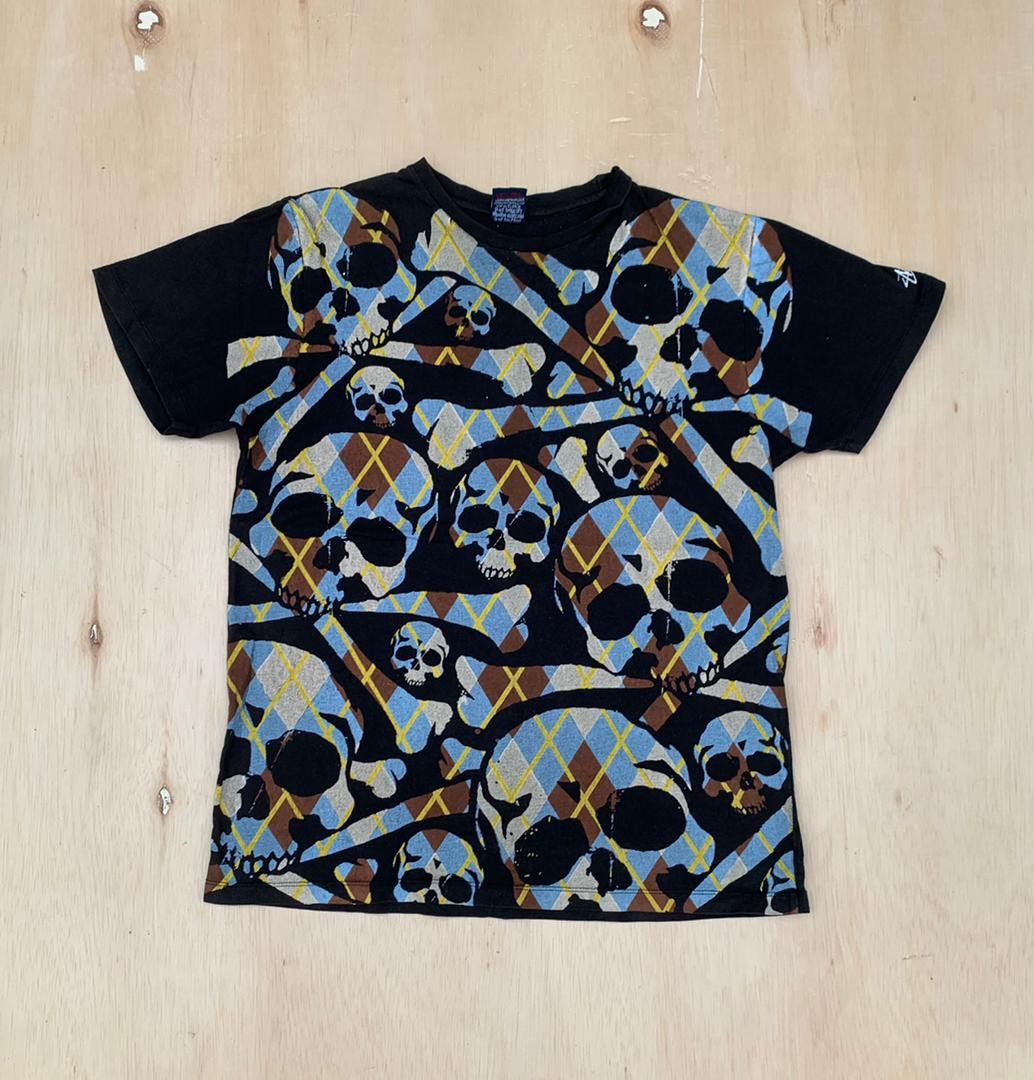 image of Tee D - 15 Stussy Usa in Black, Men's (Size Large)