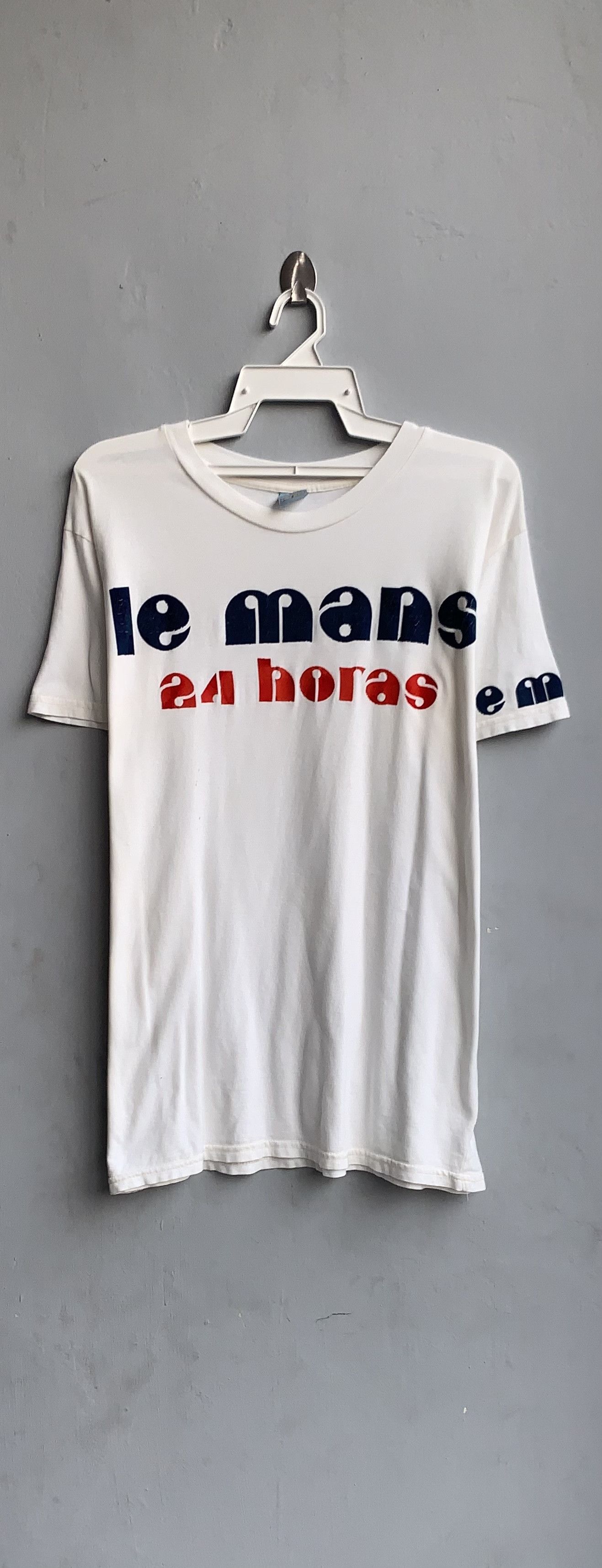 Jacques Lemans Vintage Le Mans Spellout Tee Size US L / EU 52-54 / 3 - 1 Thumbnail
