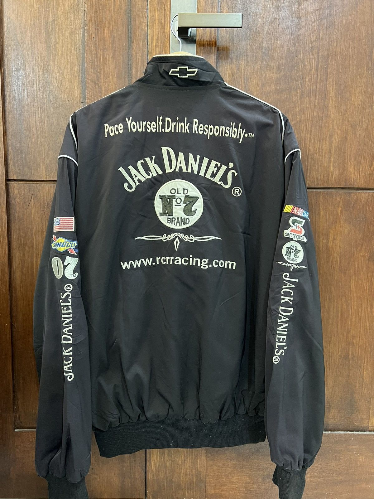 NASCAR Jack Daniel Nascar RCR Racing Jacket Size US XL / EU 56 / 4 - 2 Thumbnail