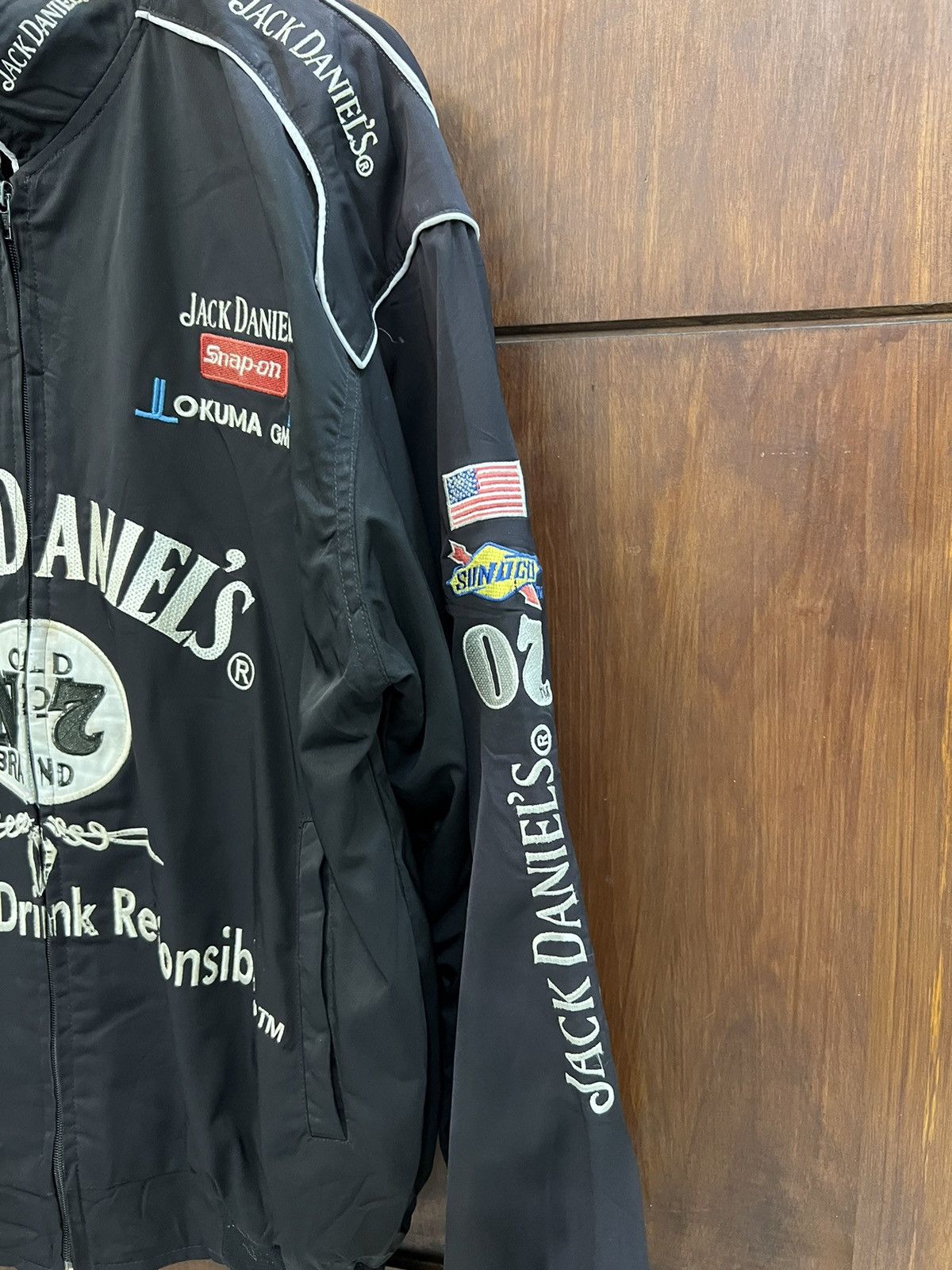 NASCAR Jack Daniel Nascar RCR Racing Jacket Size US XL / EU 56 / 4 - 5 Thumbnail