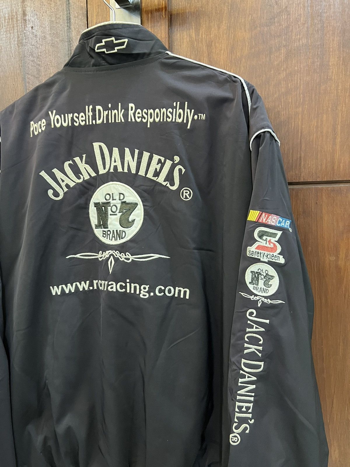 NASCAR Jack Daniel Nascar RCR Racing Jacket Size US XL / EU 56 / 4 - 8 Thumbnail