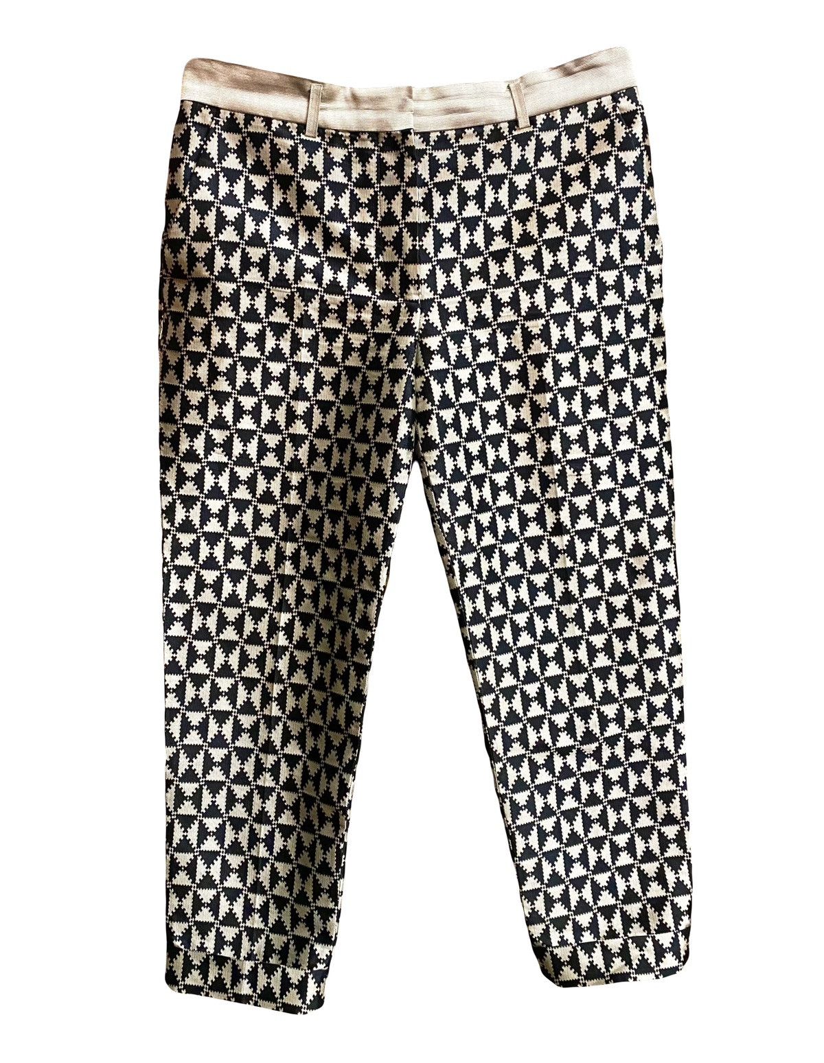 Haider Ackermann Haider Ackermann jacquard pants ss 2013 runway 38 Size 27" / US 4 / IT 40 - 2 Thumbnail