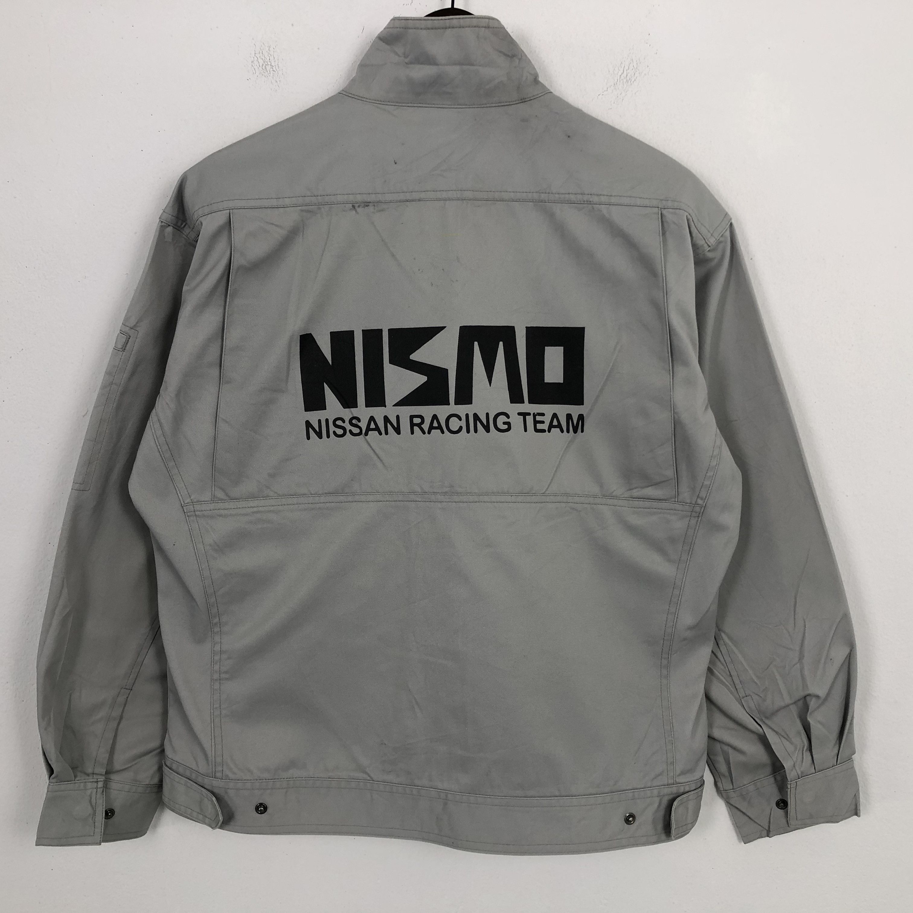 Japanese Brand × Vintage Vintage Japanese Uniform Nismo Design Zipper Jacket Size US M / EU 48-50 / 2 - 1 Thumbnail