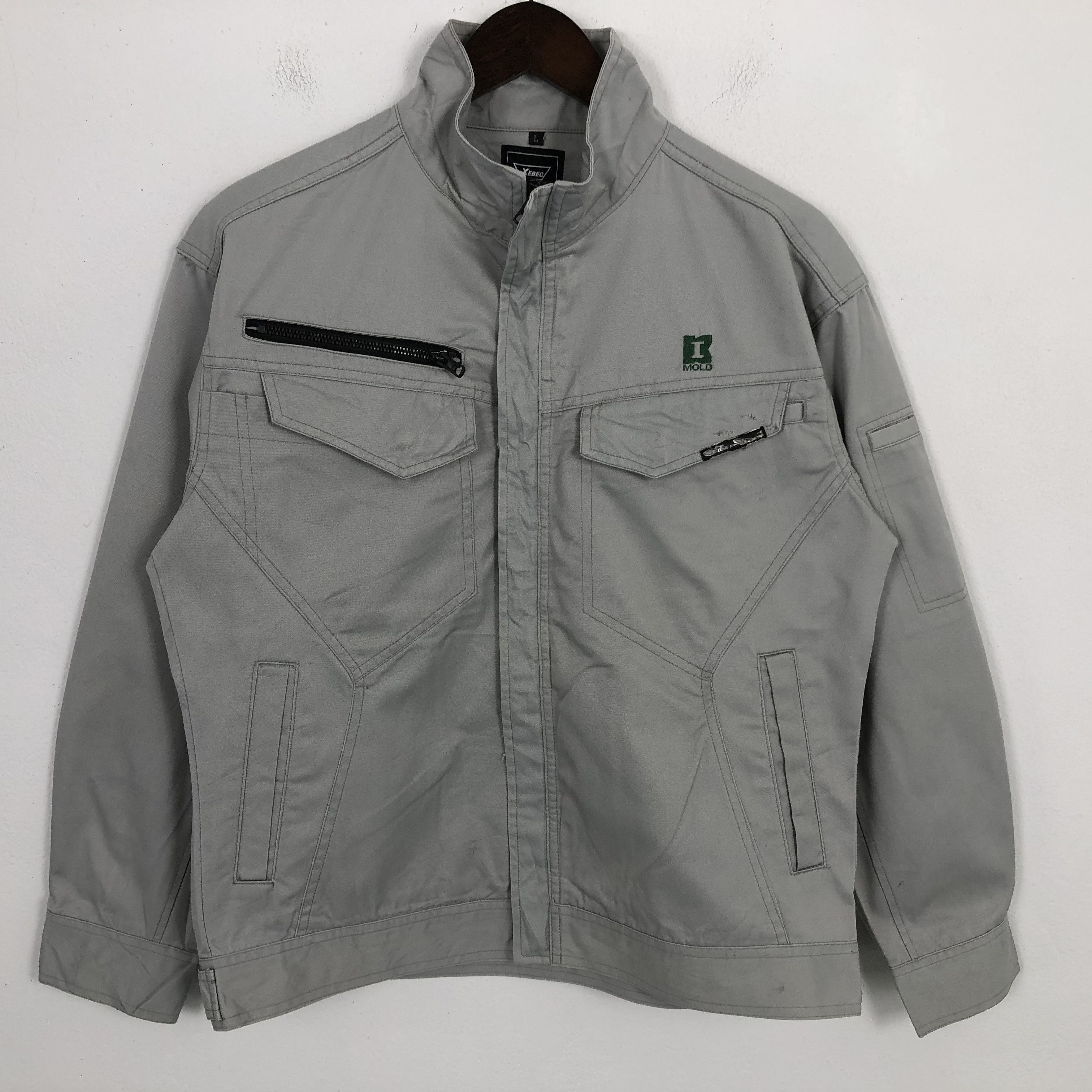 Japanese Brand × Vintage Vintage Japanese Uniform Nismo Design Zipper Jacket Size US M / EU 48-50 / 2 - 2 Thumbnail
