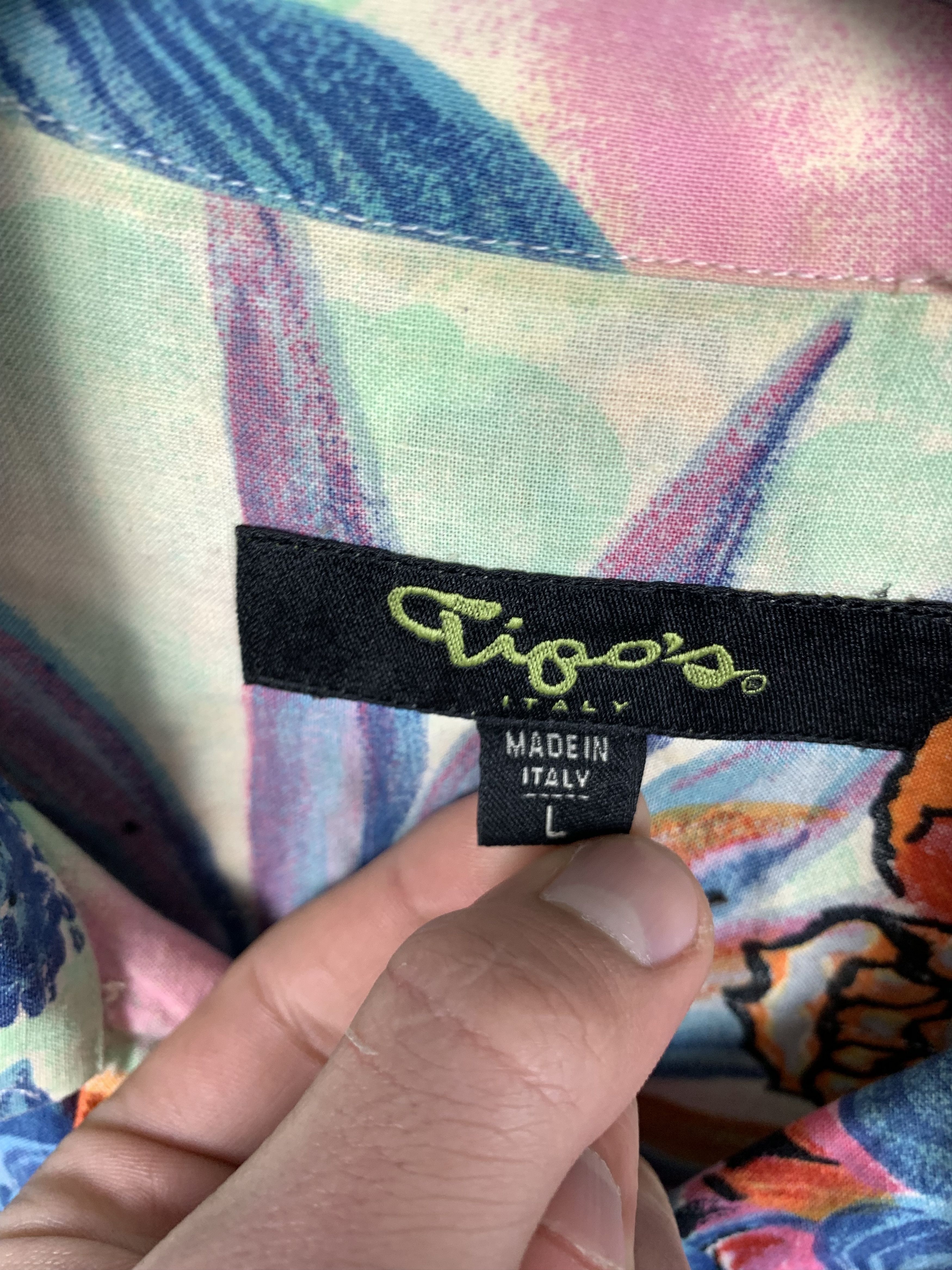 Vintage Vintage Hawaiian Shirt Full Floral Printed Size US L / EU 52-54 / 3 - 3 Thumbnail