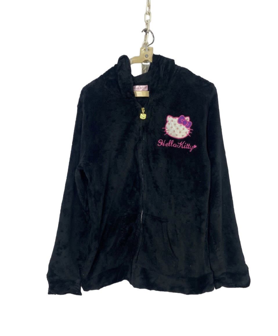 Japanese Brand Hello kitty velvet zipper hoodie Size M / US 6-8 / IT 42-44 - 1 Thumbnail
