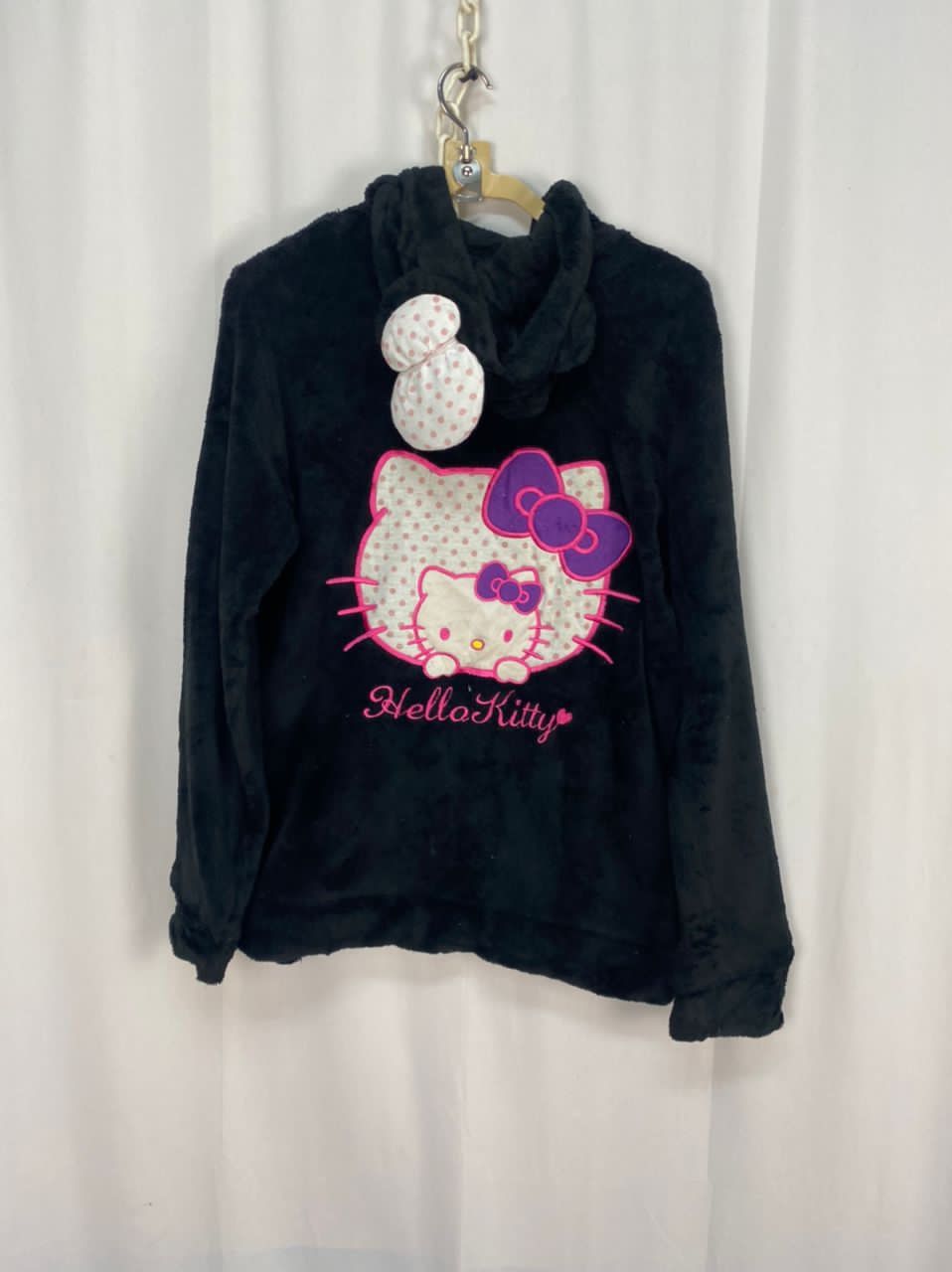 Japanese Brand Hello kitty velvet zipper hoodie Size M / US 6-8 / IT 42-44 - 8 Thumbnail
