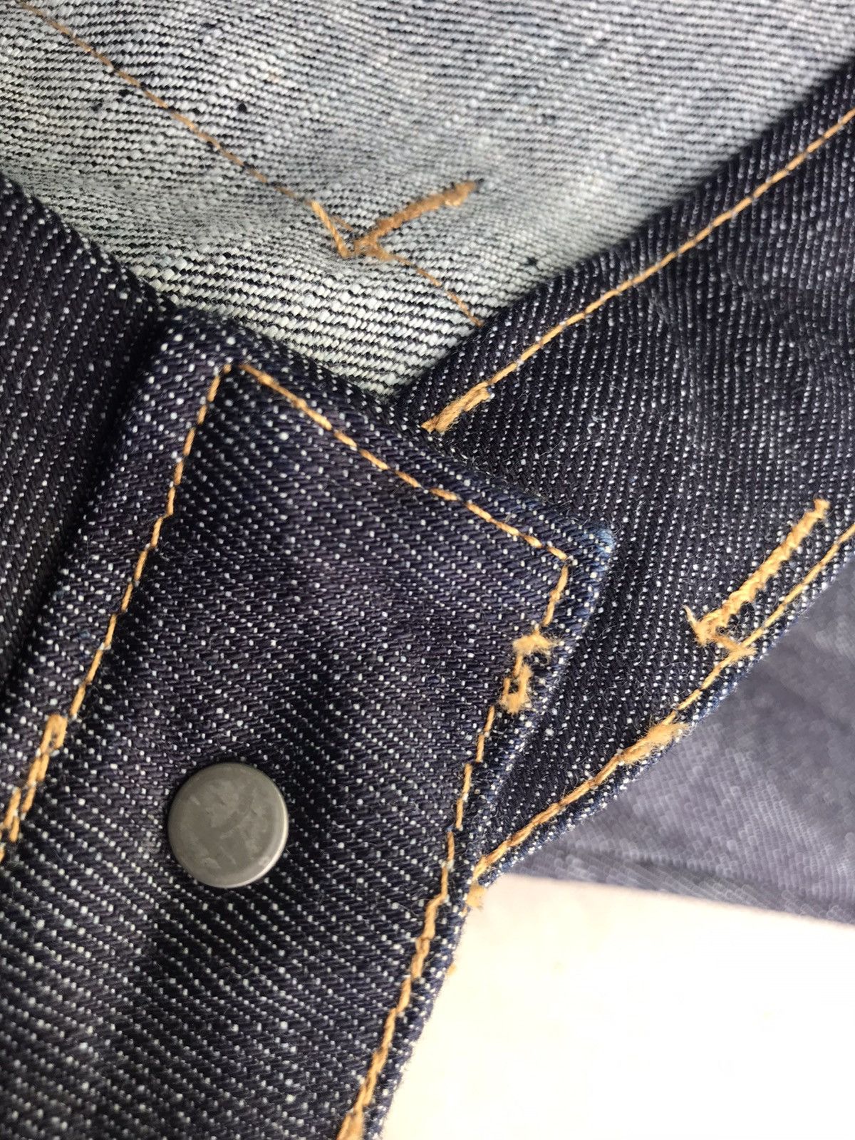 Japanese Brand ET BOITE JAPAN MADE Flag Pocket Flare Jeans Size US 28 / EU 44 - 3 Thumbnail