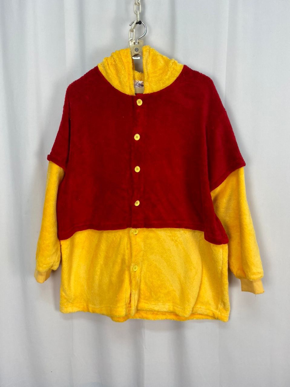 Cartoon Network × Disney 🔥UNISEX🔥Pooh velvet button up hoodie by Disney Size US M / EU 48-50 / 2 - 9 Thumbnail