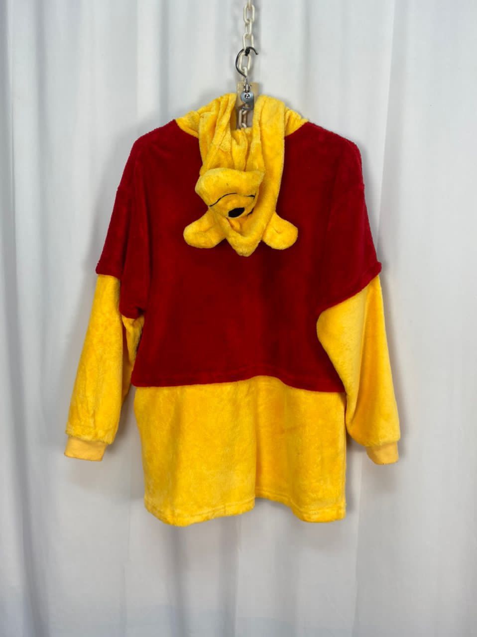 Cartoon Network × Disney 🔥UNISEX🔥Pooh velvet button up hoodie by Disney Size US M / EU 48-50 / 2 - 10 Thumbnail